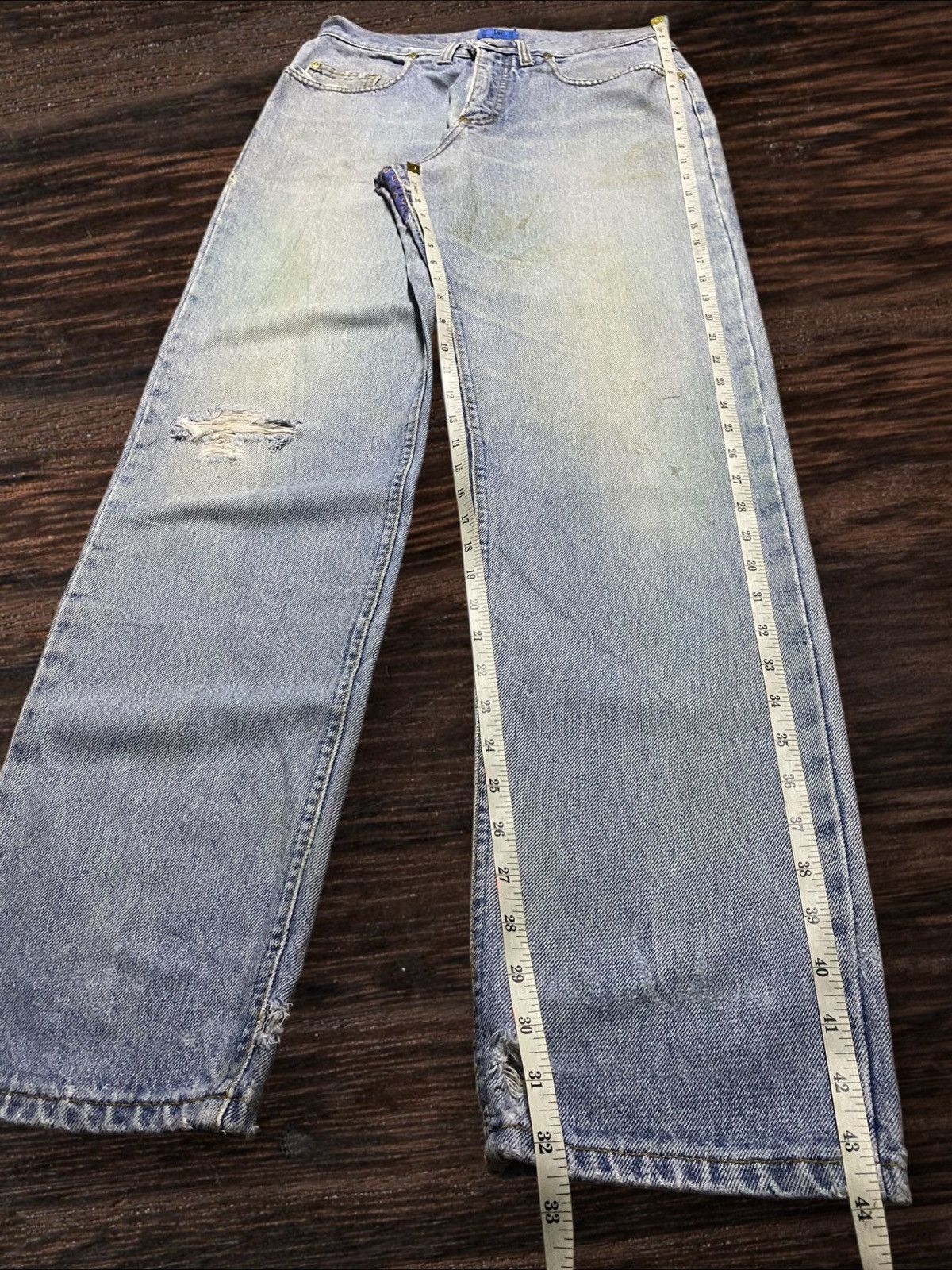 Lee Vintage Lee Rough Riders Horse Button Western Cowboy Jeans Size US 30 / EU 46 - 20 Thumbnail