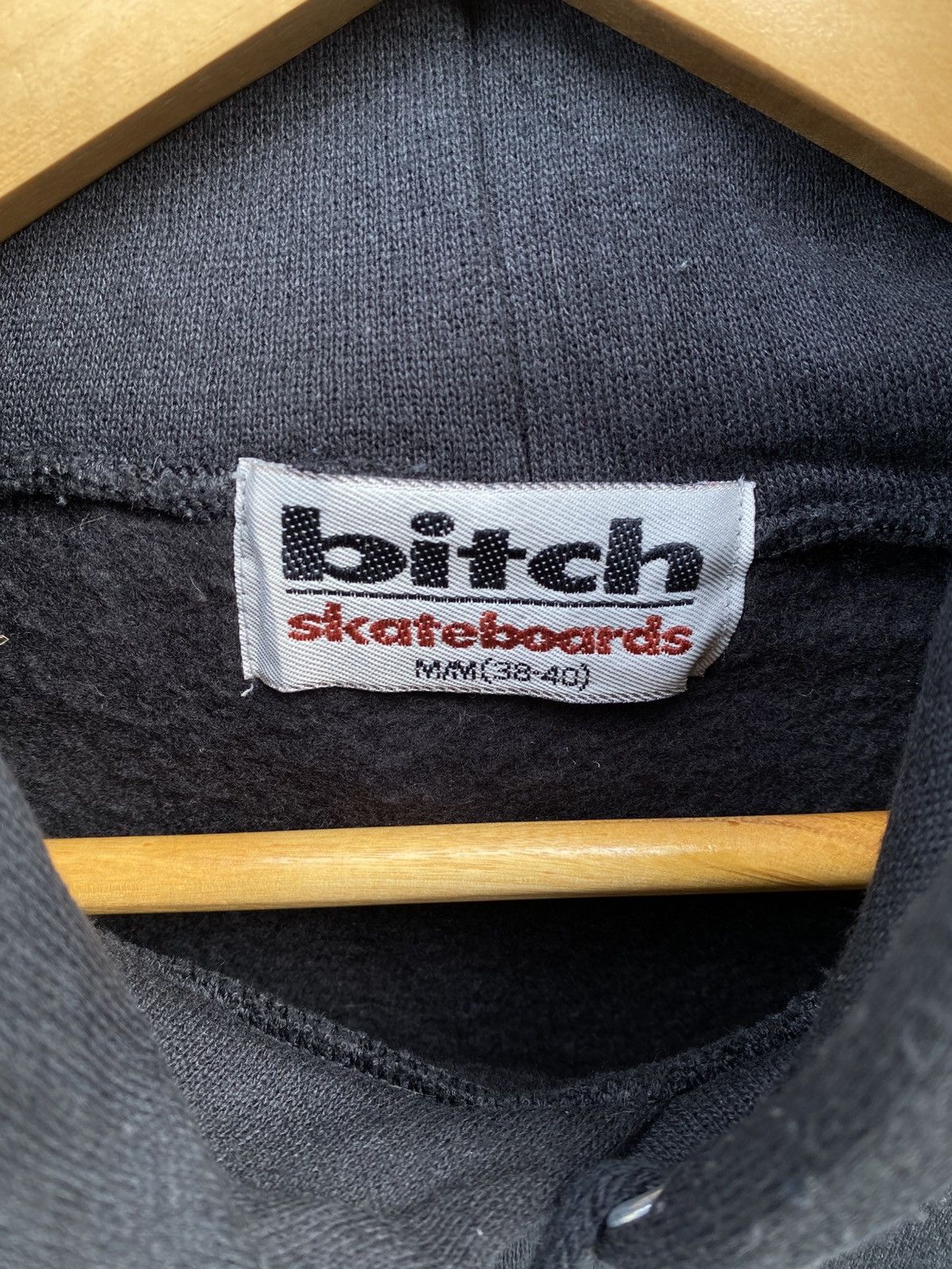 Girl Skateboards Vintage Hoodie 90s BITCH SKATEBOARDS Rare Logo Size US M / EU 48-50 / 2 - 5 Thumbnail