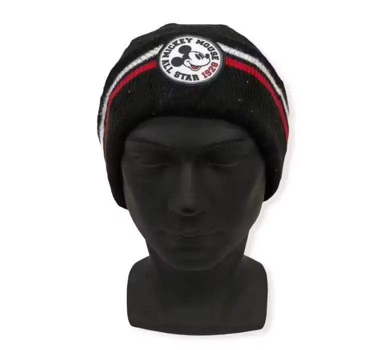 Disney × Mickey Mouse Vintage Mickey Mouse Cartoon Beanie Hat Size ONE SIZE - 1 Thumbnail