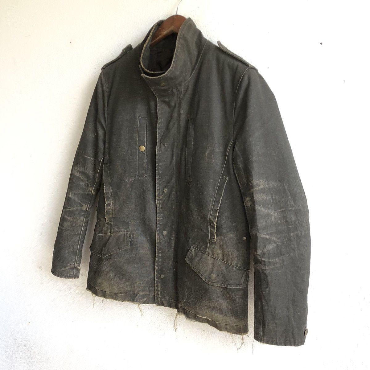 Boycott × Japanese Brand BOYCOTT distressed denim jacket Size US M / EU 48-50 / 2 - 2 Thumbnail