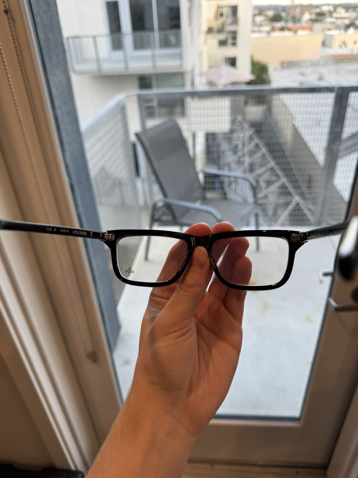 Chrome Hearts Chrome Hearts Little Dinger Eyeglasses Size ONE SIZE - 7 Thumbnail