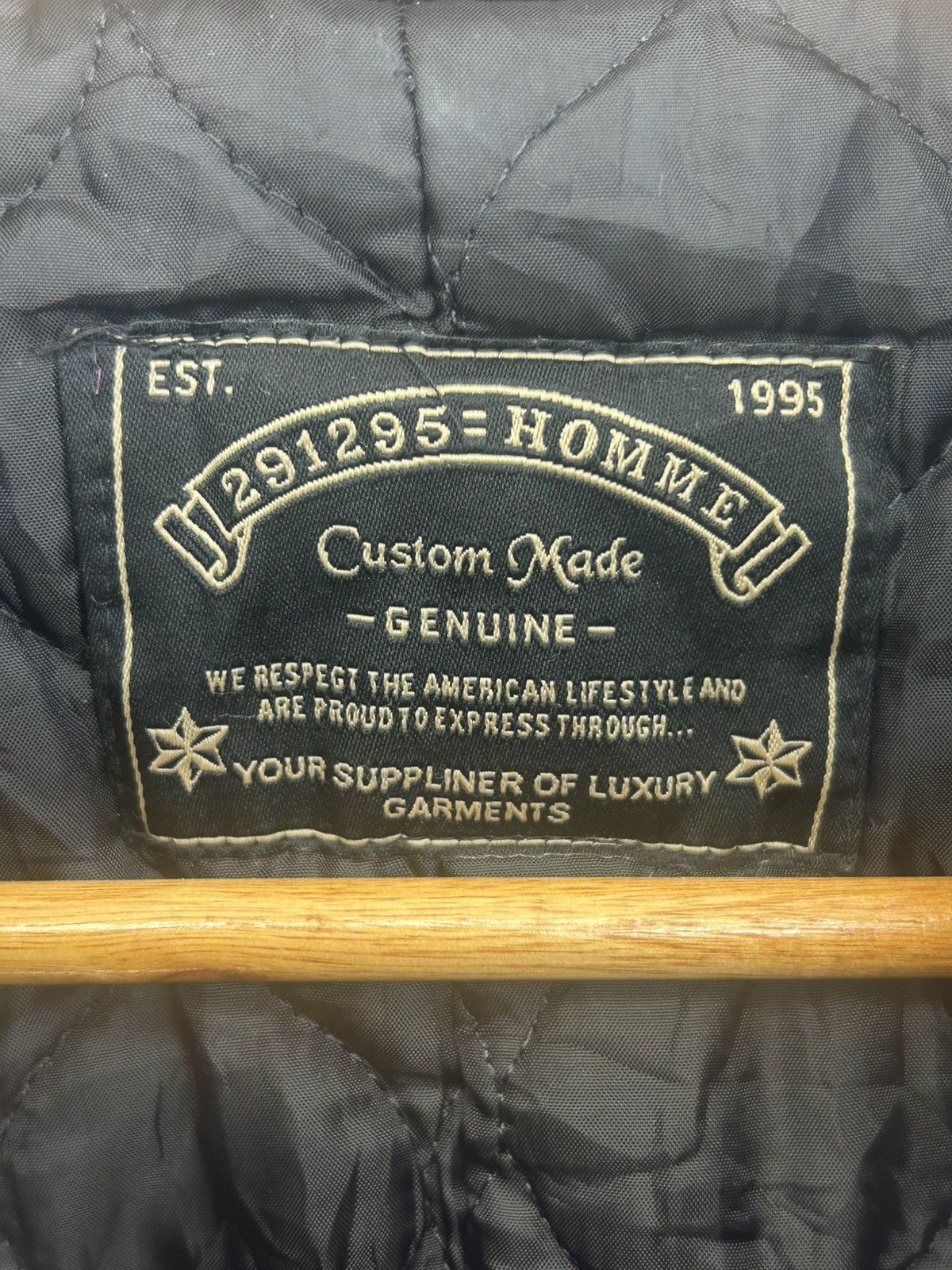 291295=Homme 291295=HOMME Vintage Bomber Hoodie Olive Green Jacket Japan Size US L / EU 52-54 / 3 - 11 Thumbnail