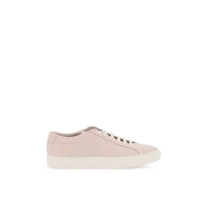 image of Common Projects O1S22I1N0424 Achilles Leather Sneakers In Pink, Women's (Size 9)