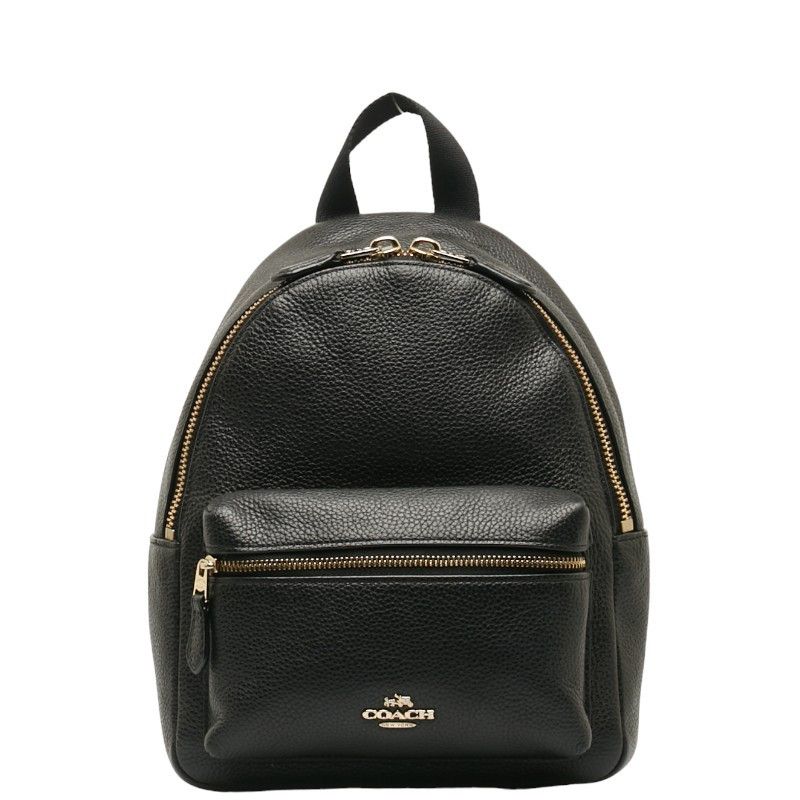 image of Coach Mini Charlie Backpack in Black, Women's