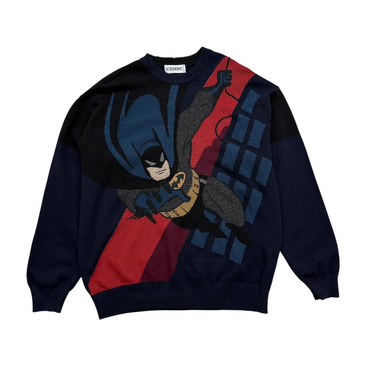 Iceberg Rare Vintage Batman Iceberg Sweater | Grailed