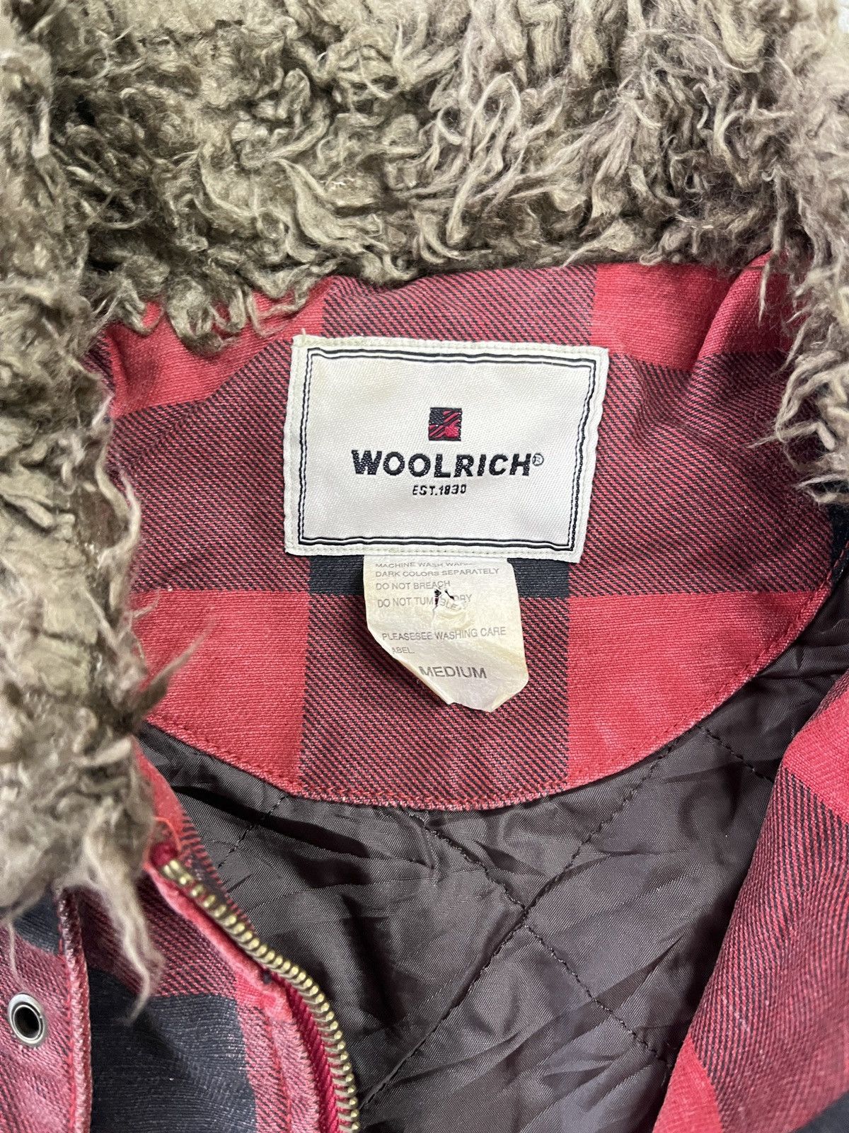 Greg Lauren VINTAGE WOOLRICH B-3 SAINT LAURENT INSPIRED TARTAN JACKET Size US M / EU 48-50 / 2 - 8 Thumbnail