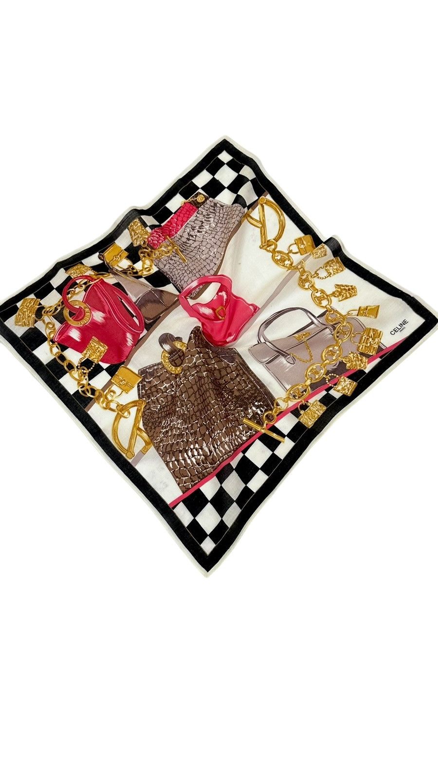 Celine × Vintage Celine Bandana / Handkerchief Size ONE SIZE - 2 Thumbnail