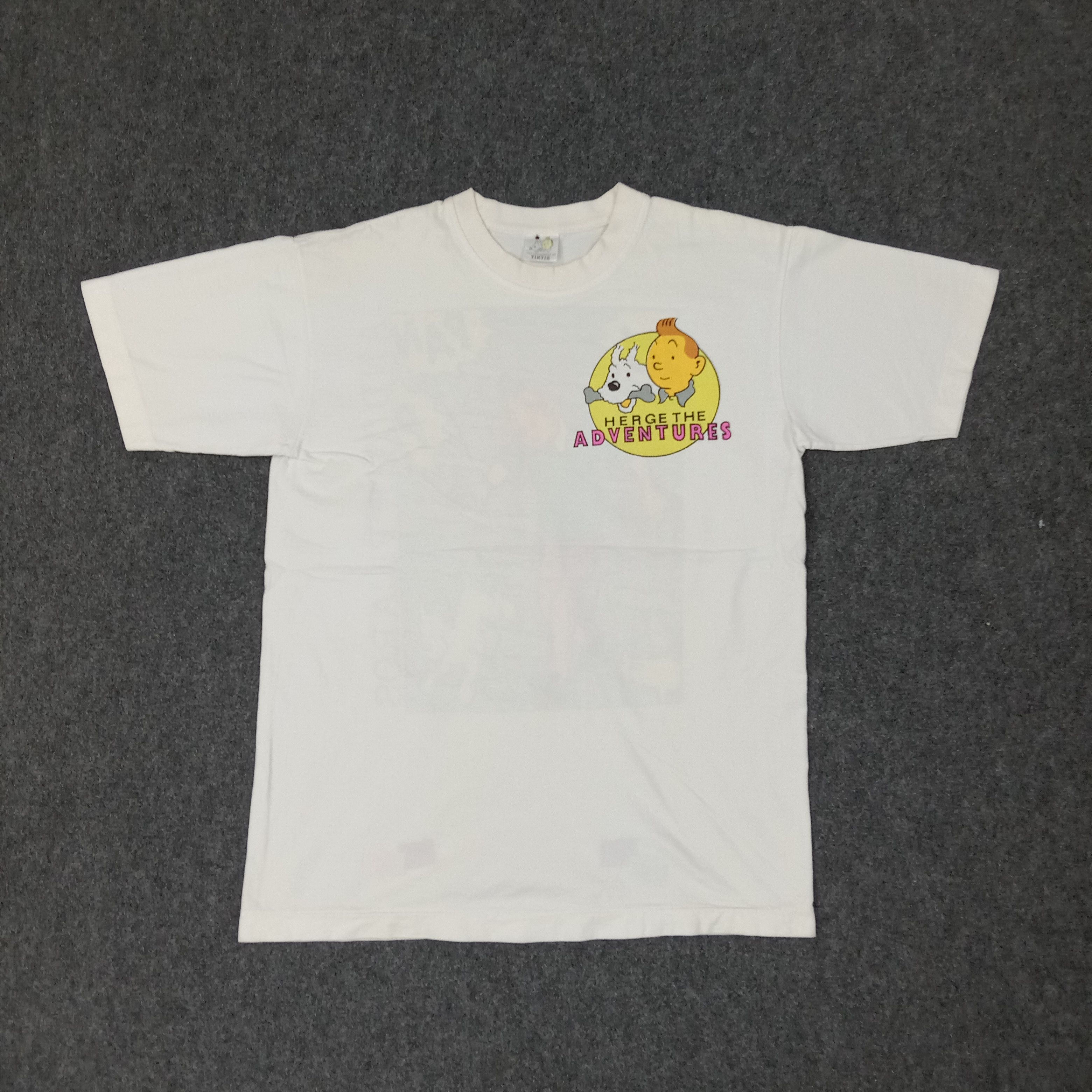 Cartoon Network Vintage And The Picaros Adventures Of Tintin Tshirt C249N73 Size US M / EU 48-50 / 2 - 1 Thumbnail