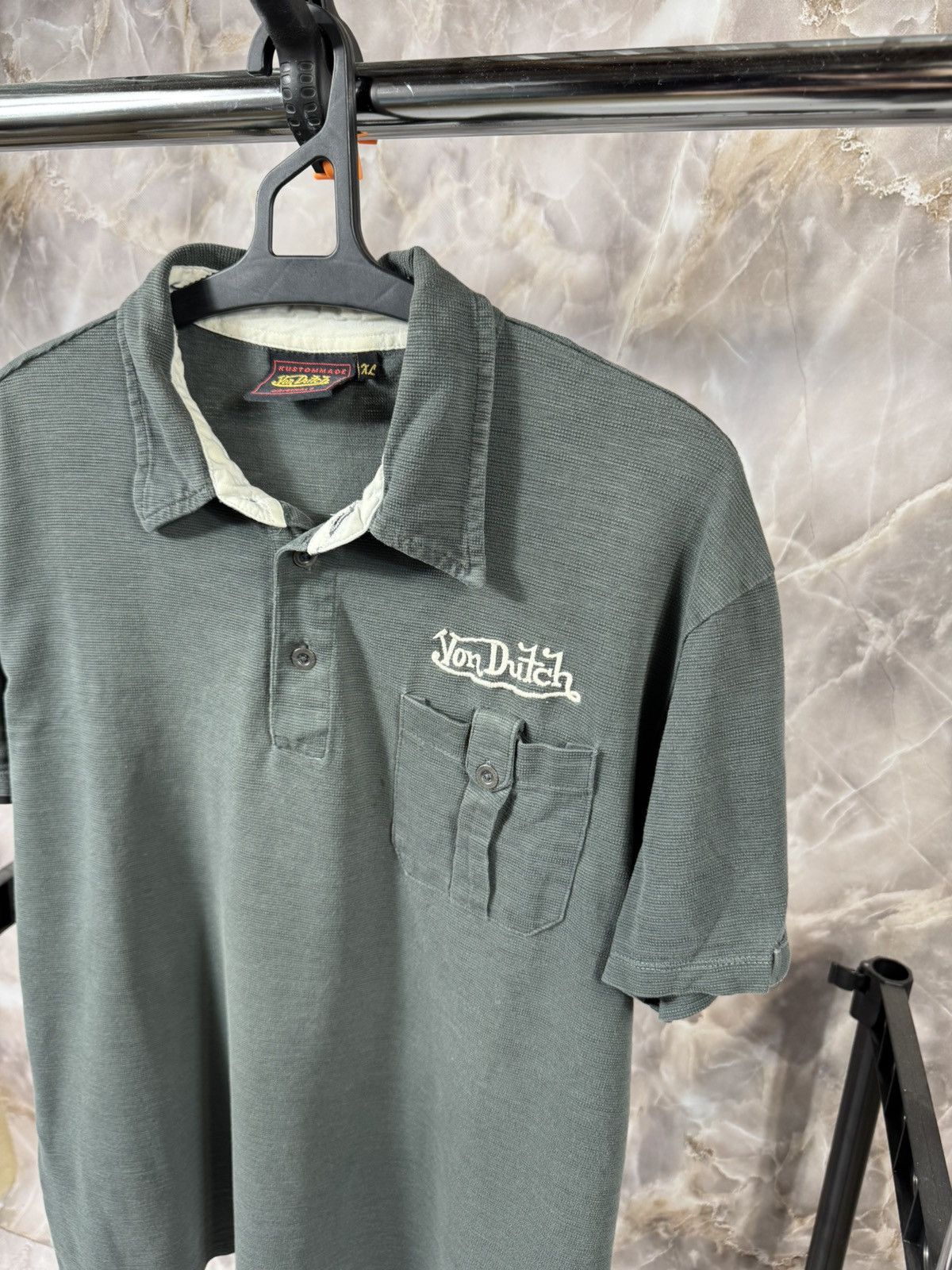 Von Dutch Von Dutch Y2k Polo Tee Size US XL / EU 56 / 4 - 7 Thumbnail