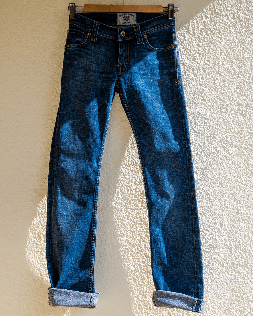 Tiger of Sweden Tiger of Sweden Skogsberg Jeans – Dark Blue Denim Nordic Y2K Size 26" / US 2 / IT 38 - 3 Thumbnail