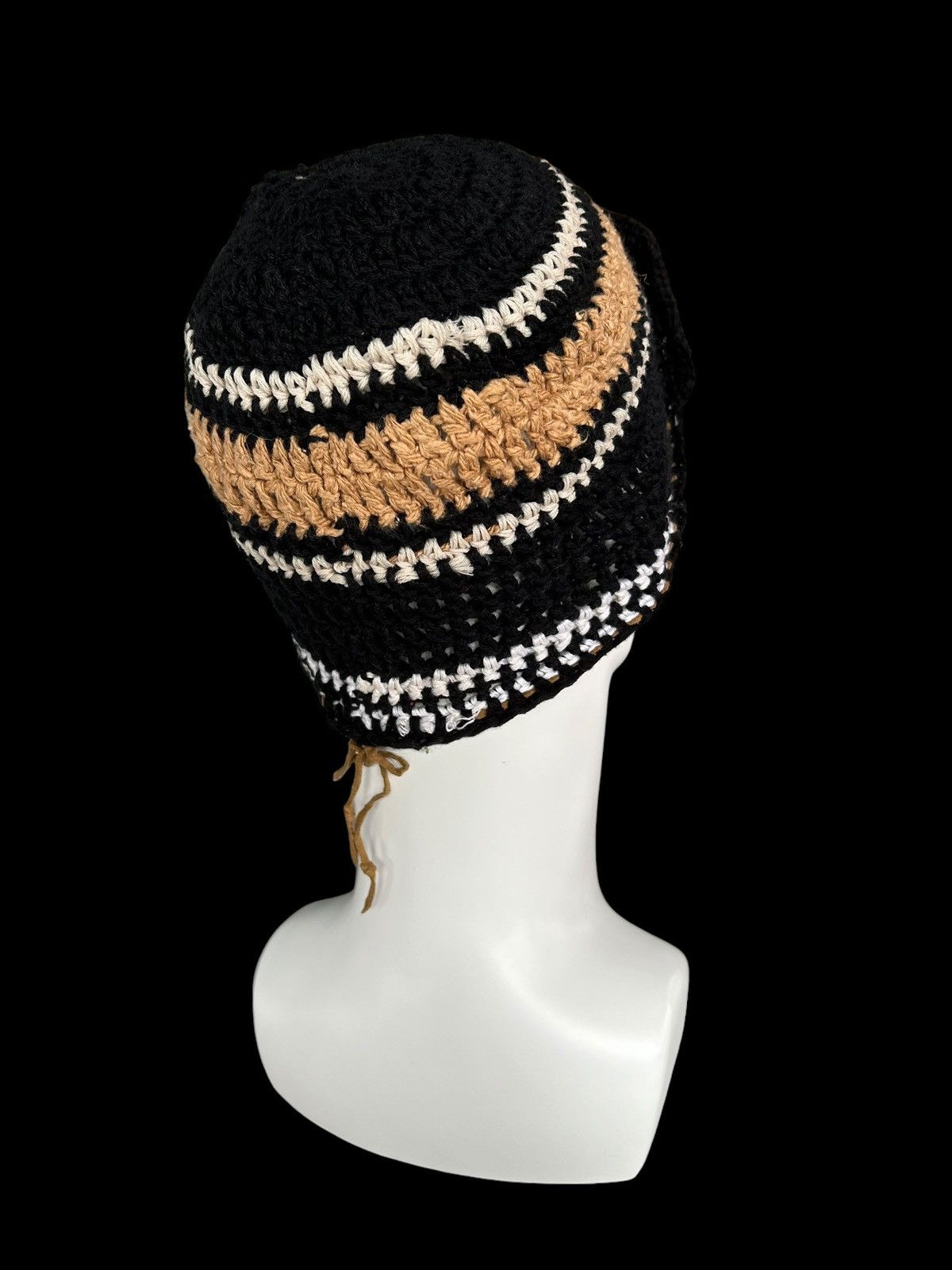 Japanese Brand × Kapital × Vintage Crochet Knitted Handmade Hats Rare Size ONE SIZE - 3 Thumbnail
