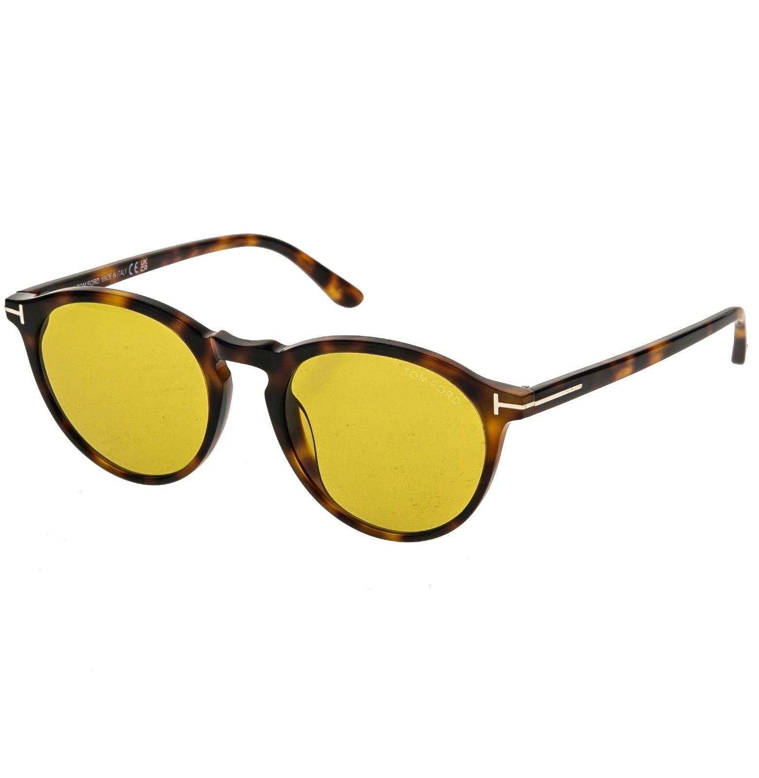 Tom Ford TOM FORD AURELE FT0904 53E Brown Yellow Sunglass 904 TF904 Size ONE SIZE - 9 Thumbnail