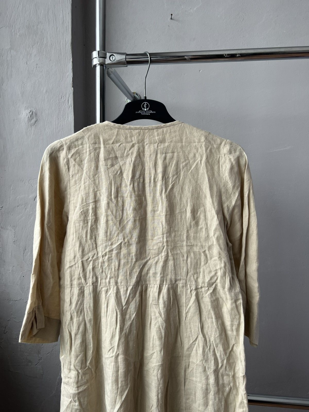 Gudrun Sjoden GUDRUN SJODEN ORGANIC LINEN DIRDNL STYLE TUNIC DRESS SIZE S Size S / US 4 / IT 40 - 17 Thumbnail