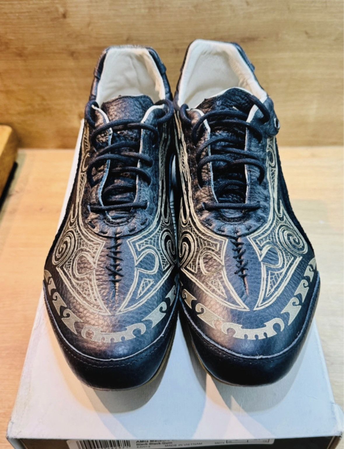 Alexander McQueen × Puma Puma Alexander Mcqueen ss06 Mataora Lumber leather shoes Size US 9 / EU 42 - 2 Thumbnail