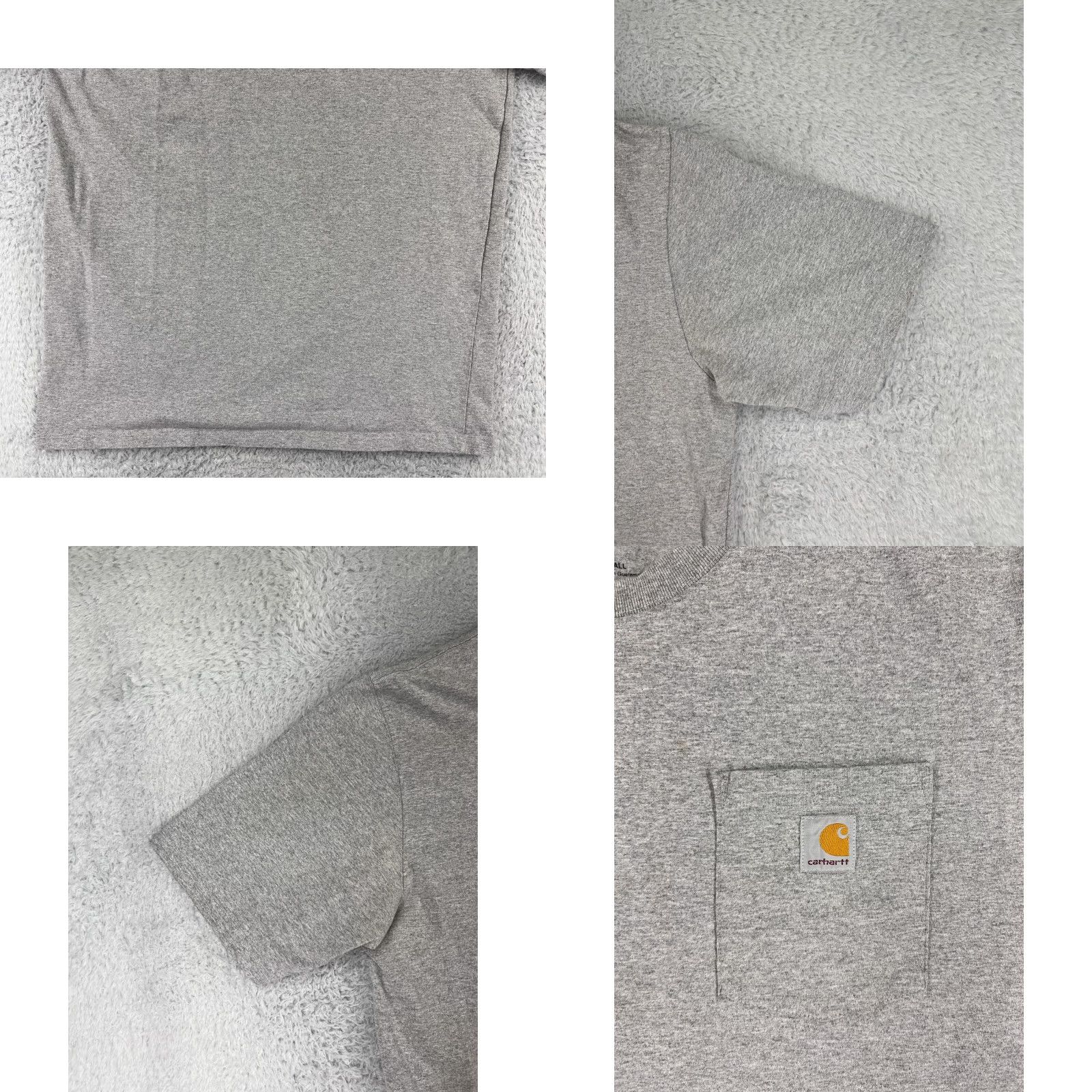 Carhartt VINTAGE Carhartt Shirt Mens Extra Large Tall Gray Short Sleeve Crew Neck Pocket Cotton Size US XL / EU 56 / 4 - 8 Thumbnail