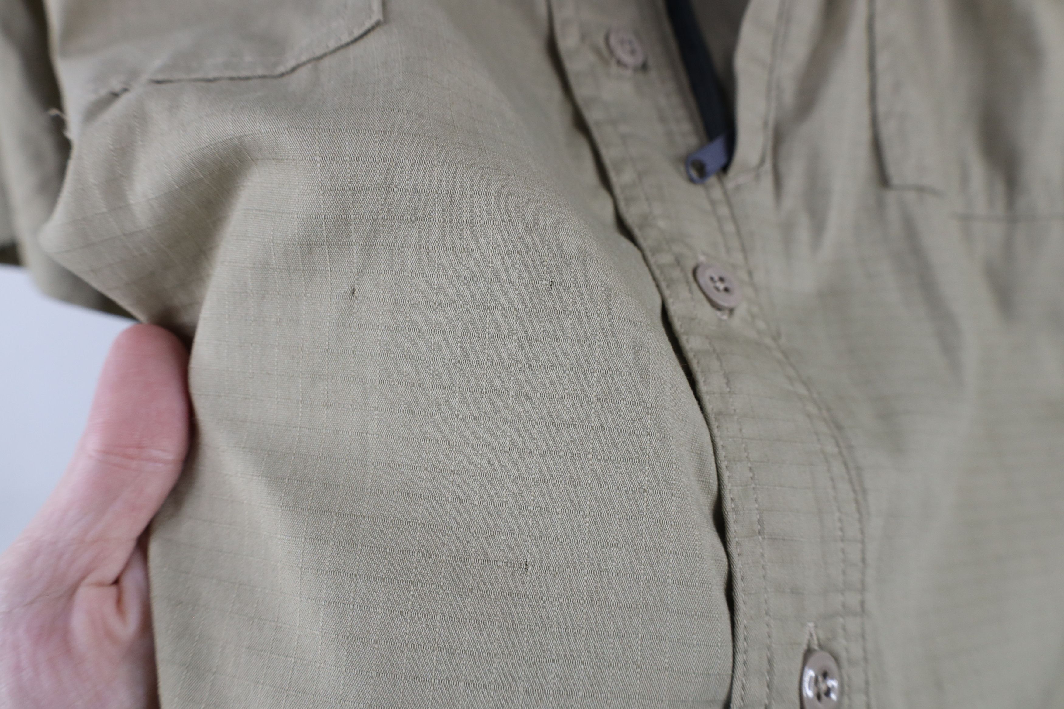 Carhartt × Vintage Vintage Carhartt Ripstop Short Sleeve Collared Button Shirt Size US XXL / EU 58 / 5 - 9 Thumbnail
