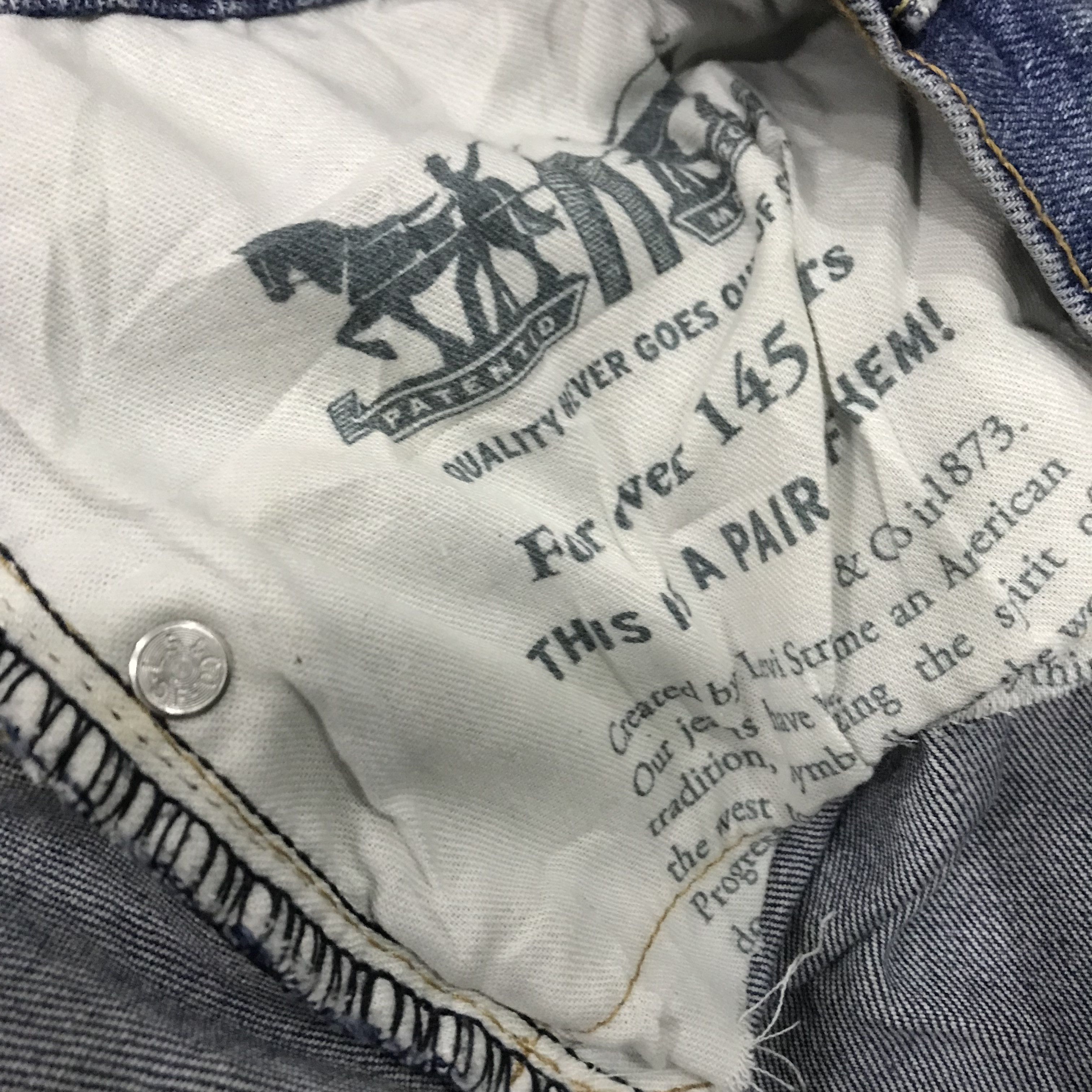 Levi's Levi's 511 Slim Fit Medium Wash Blue Jeans Size US 36 / EU 52 - 14 Thumbnail