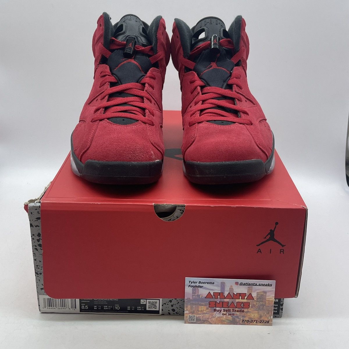 Jordan Brand Air Jordan 6 toro bravo Size US 8.5 / EU 41-42 - 2 Thumbnail