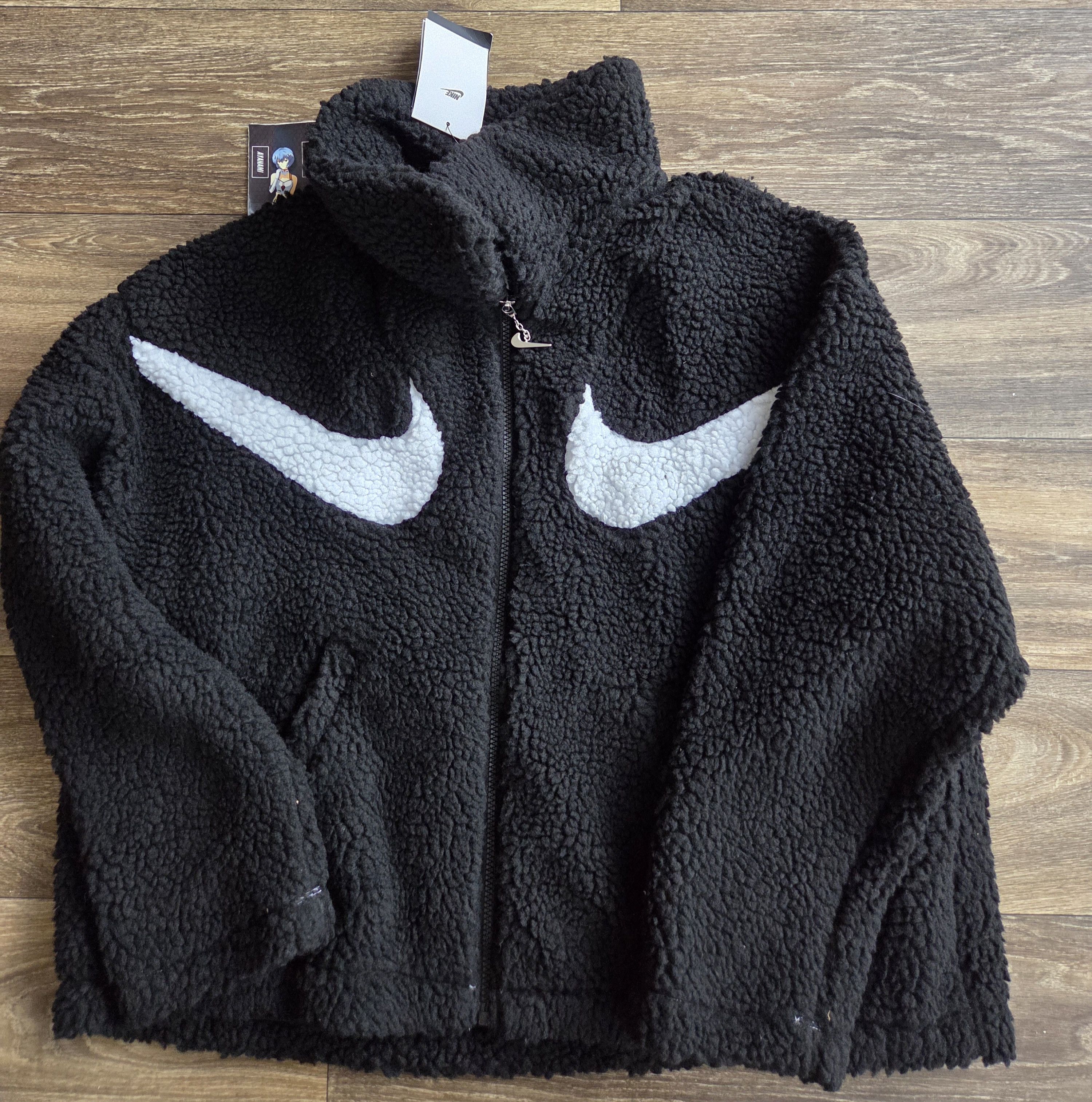 Nike Nike Sportswear Swoosh Sherpa Jacket Size M / US 6-8 / IT 42-44 - 1 Thumbnail