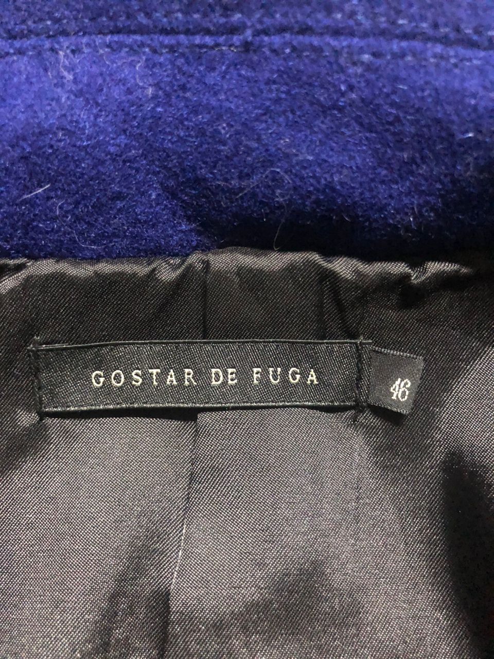 GOSTAR DE FUGA GOSTAR DE FUGA Double Breasted Wool Coat Jacket Size US S / EU 44-46 / 1 - 10 Thumbnail