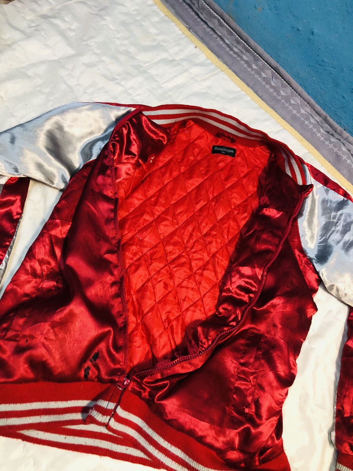 Japanese Brand Vintage Dragon Sukajan Embroidery Jacket By Jimmy Dragon (7) Size US L / EU 52-54 / 3 - 11 Thumbnail