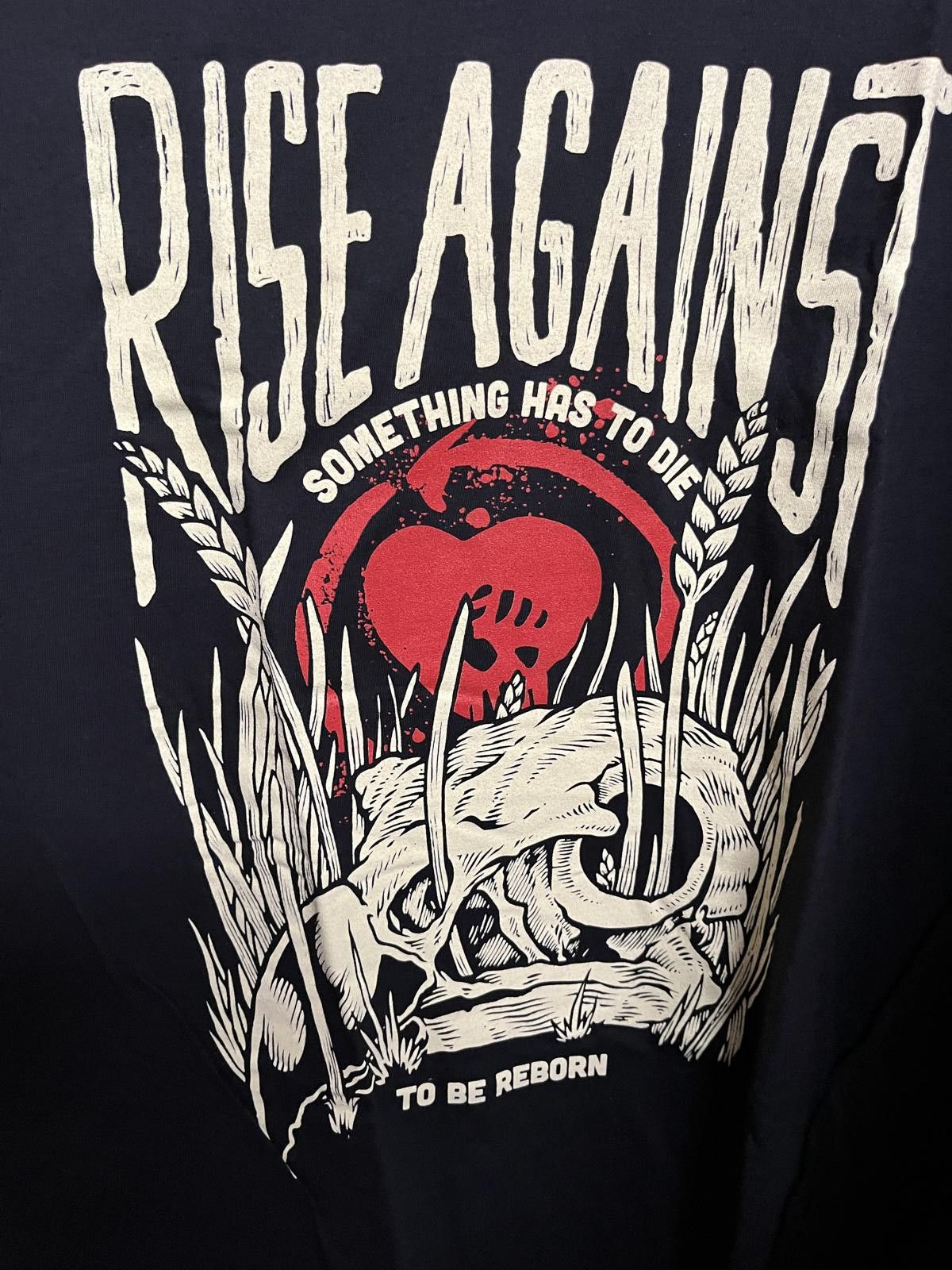 Other Vintage Rise Against T-shirt -Something Has to Die 2014- XXL Size US XXL / EU 58 / 5 - 3 Thumbnail