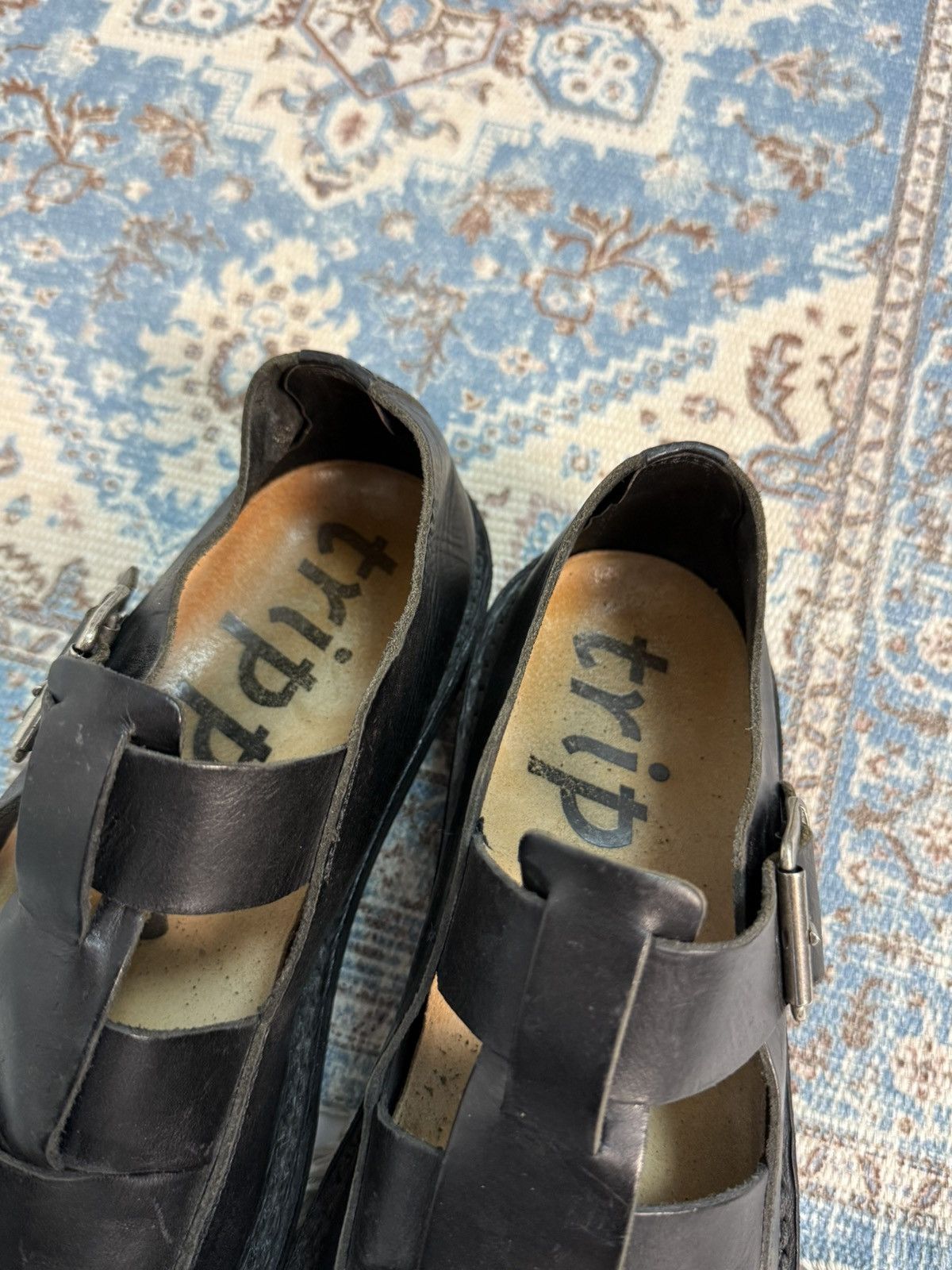 Trippen Rare Trippen Fisherman Avant Garde Leather Shoes Size EU 42 Size US 9 / EU 42 - 13 Thumbnail