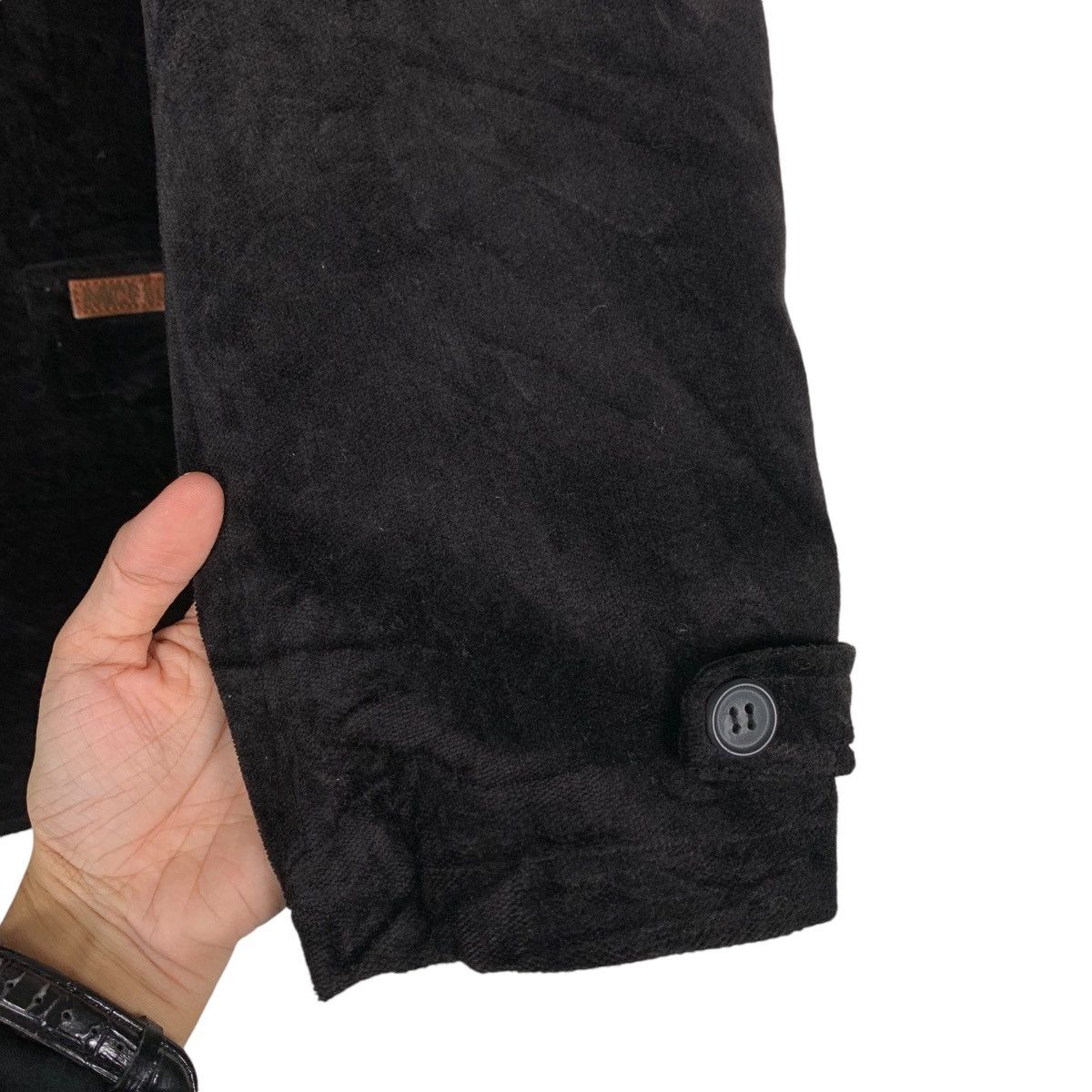 MCM Vintage MCM Legere Black Velvet Jacket #1400-C63 Size US L / EU 52-54 / 3 - 13 Thumbnail