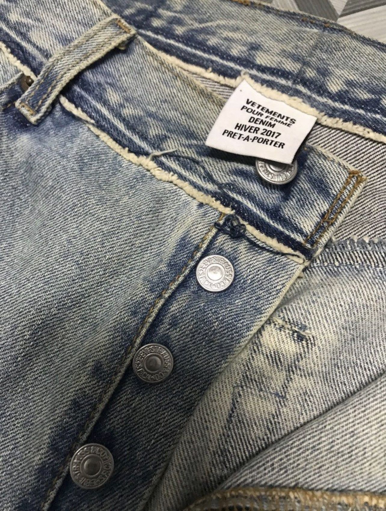 Levi's × Vetements Levis x Vetements SS17 Reworked Denim Jeans Size US 32 / EU 48 - 4 Thumbnail