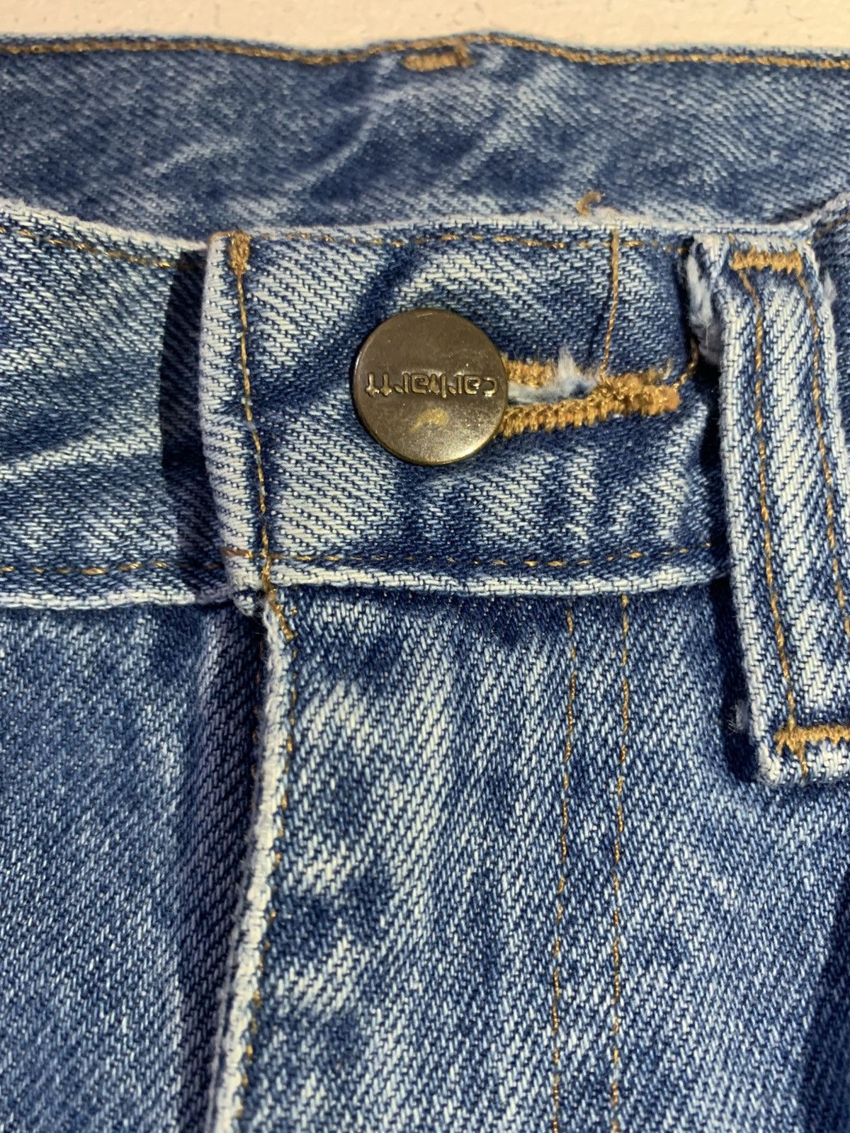 Carhartt Carhartt Blue Jeans Stone Washed Relaxed fit (B17-STW) Size US 32 / EU 48 - 4 Thumbnail