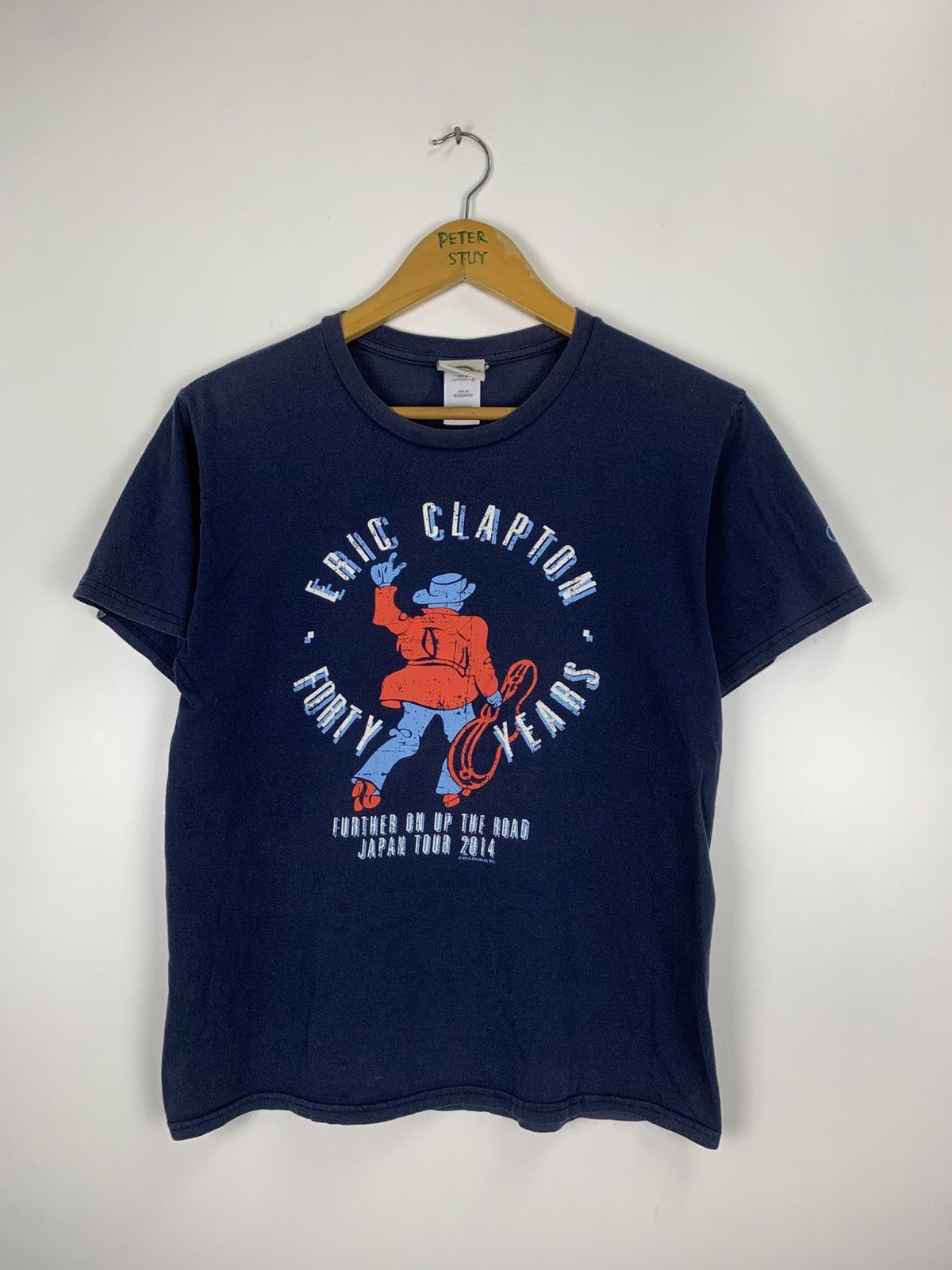 Band Tees 2014 Eric Clapton Japan Tour Tee Size US S / EU 44-46 / 1 - 2 Thumbnail