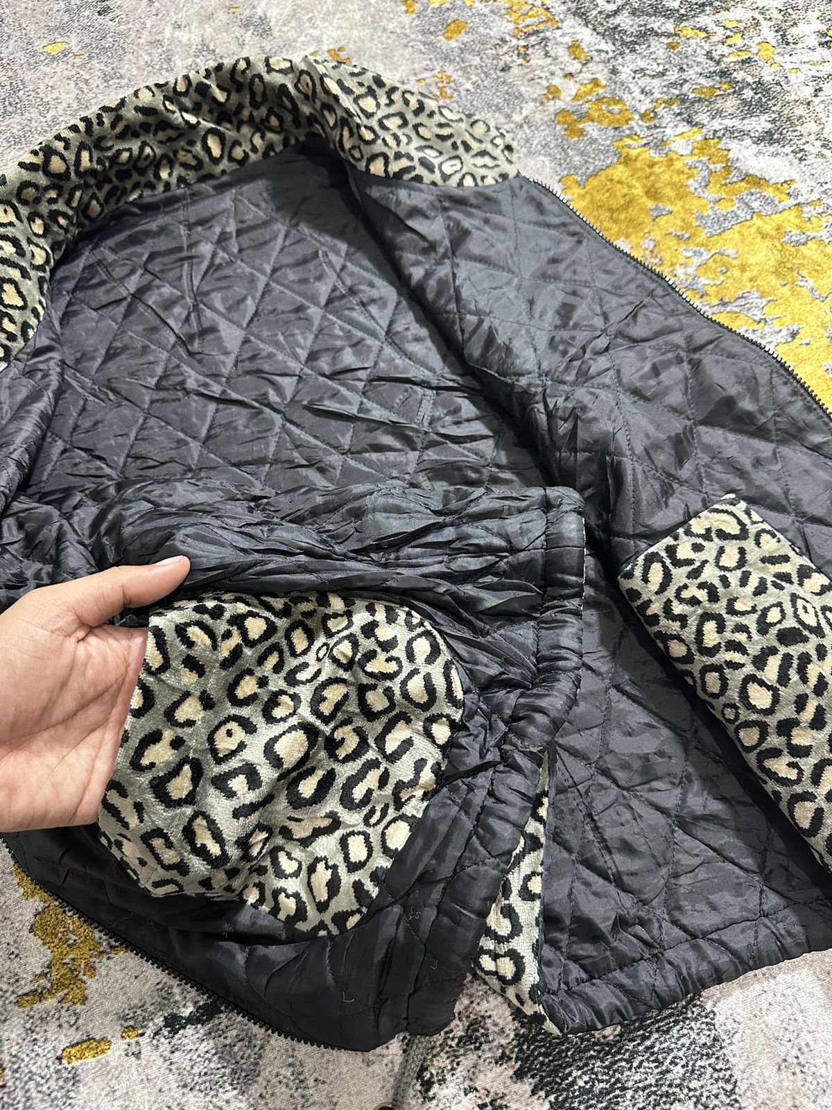 Beauty Beast × Hysteric Glamour × Japanese Brand CRAZY LEOPARD SUEDE VEST JACKET IF SIX WAS NINE LGB STYLE Size US XL / EU 56 / 4 - 8 Thumbnail