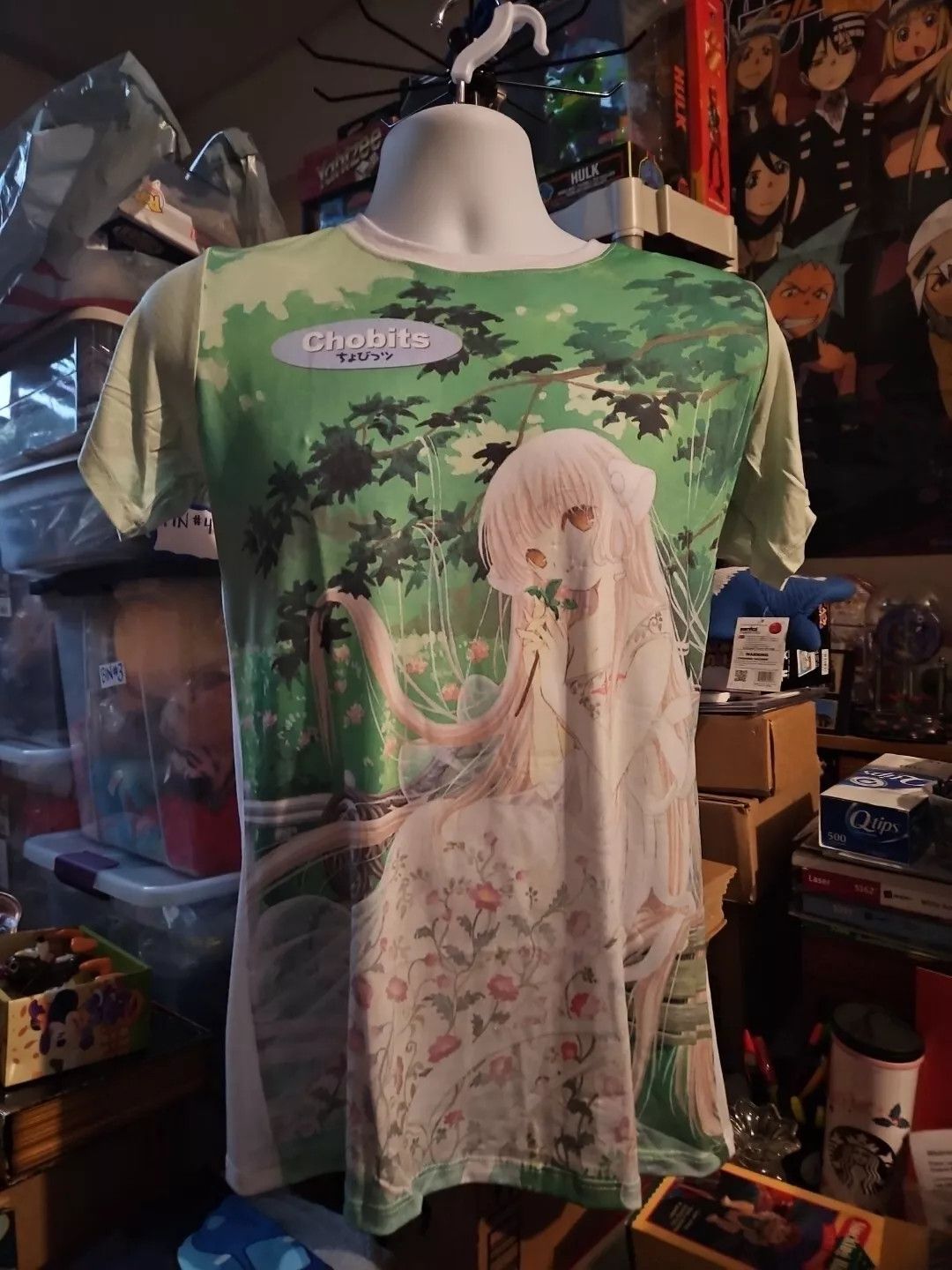 Anime × Japanese Brand × Vintage Full Art Chobits Japanese Anime Tee Shirt Size US L / EU 52-54 / 3 - 1 Thumbnail