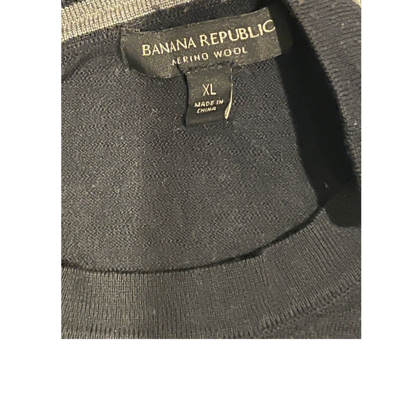 Banana Republic Banana Republic Merino Wool Crew Sweater Mens XL Size US XL / EU 56 / 4 - 3 Thumbnail