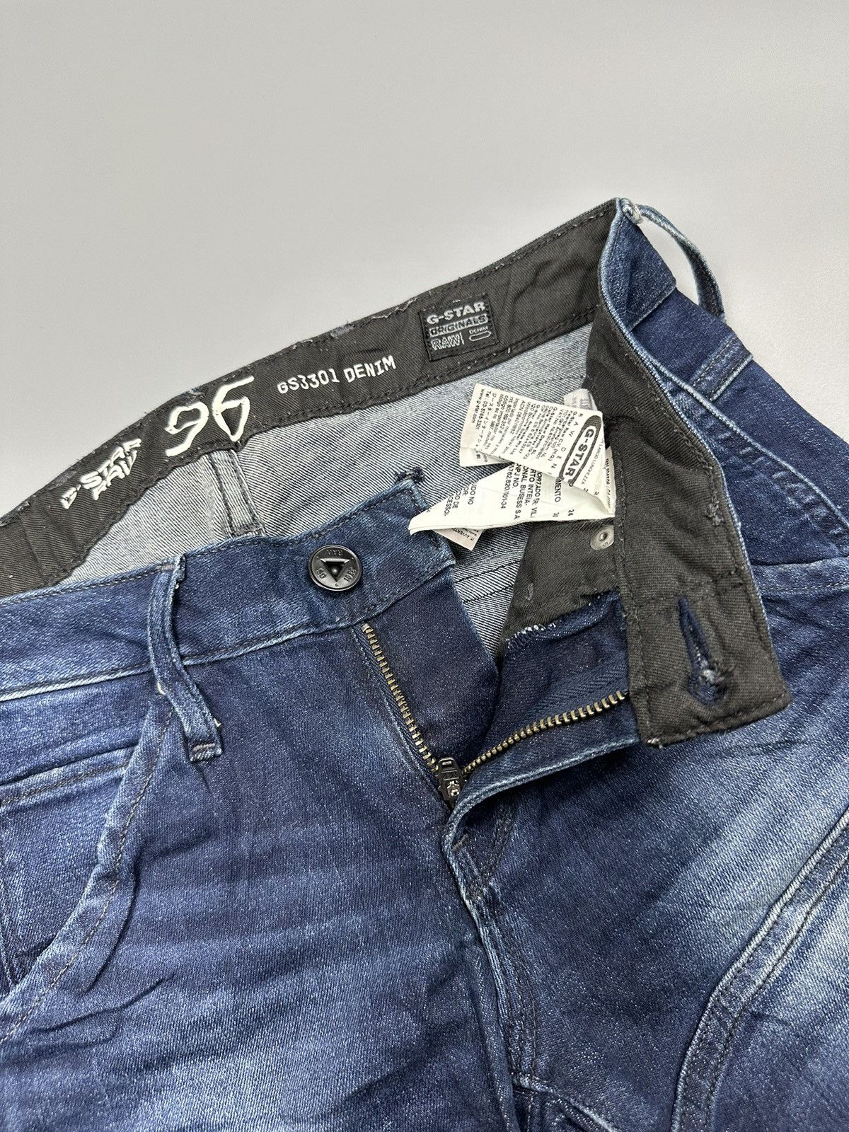 Designer × G-Star G-Star 96 Raw Buckel Back Denim Size US 27 - 6 Thumbnail