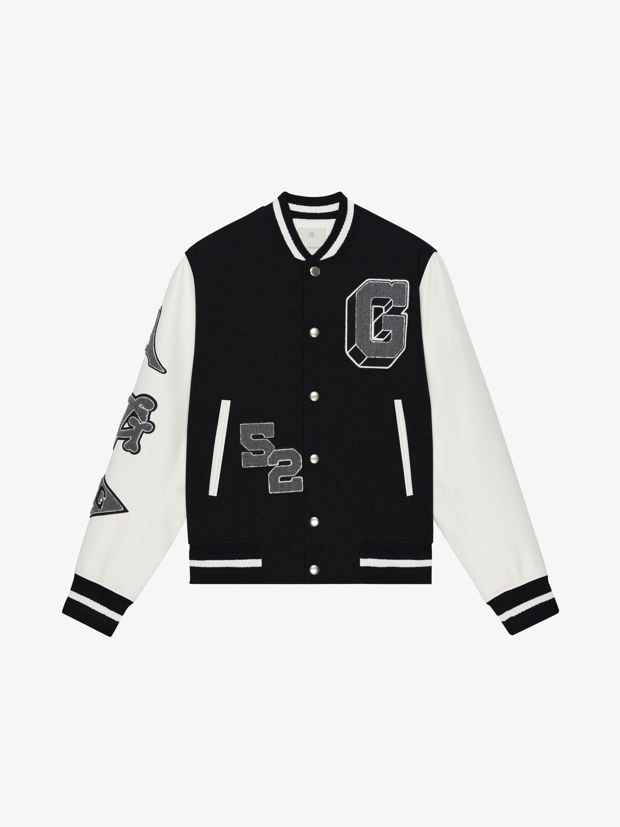 o1srvl11e1124 Jacket in Black & White
