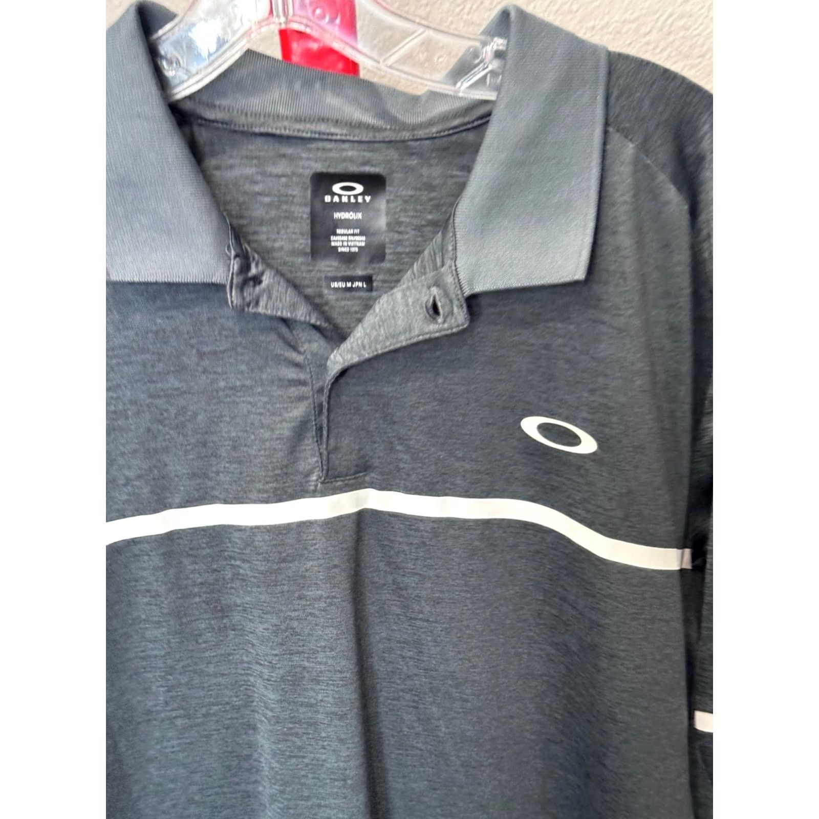 Oakley Oakley Long Sleeve Hydro Lux POLO SHIRT Medium M Mens Size US M / EU 48-50 / 2 - 5 Thumbnail