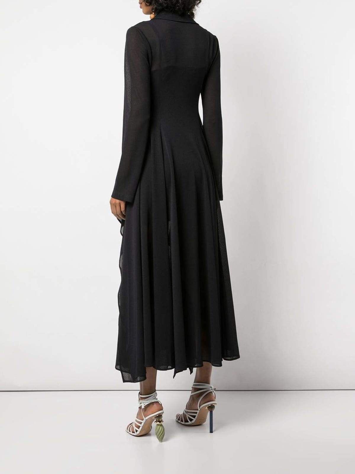 Jacquemus jacquemus la robe saint jean dress navy la riviera Size S / US 4 / IT 40 - 5 Thumbnail