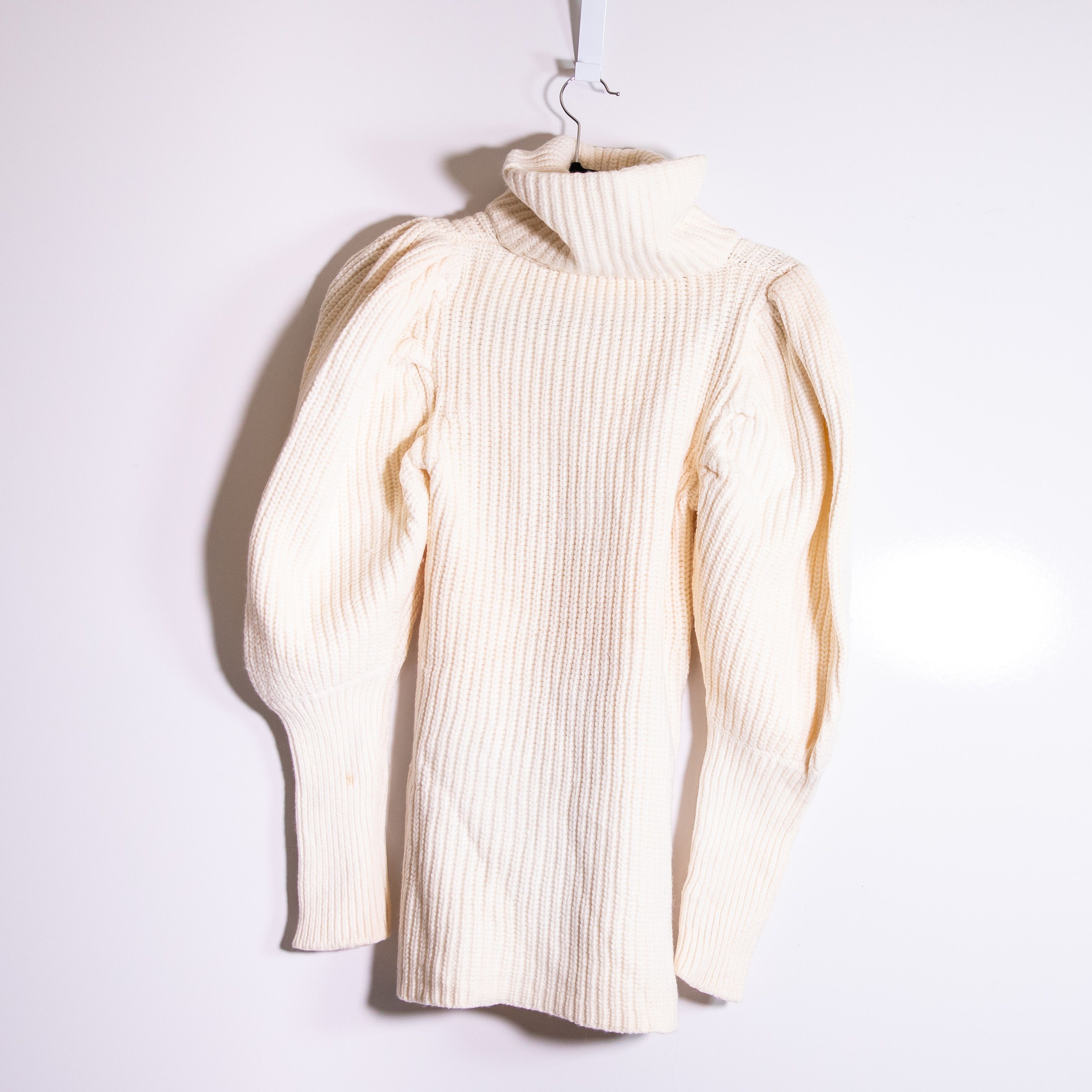 Other Paper London Wool Chunky Knit Puff Sleeve Size S / US 4 / IT 40 - 4 Thumbnail