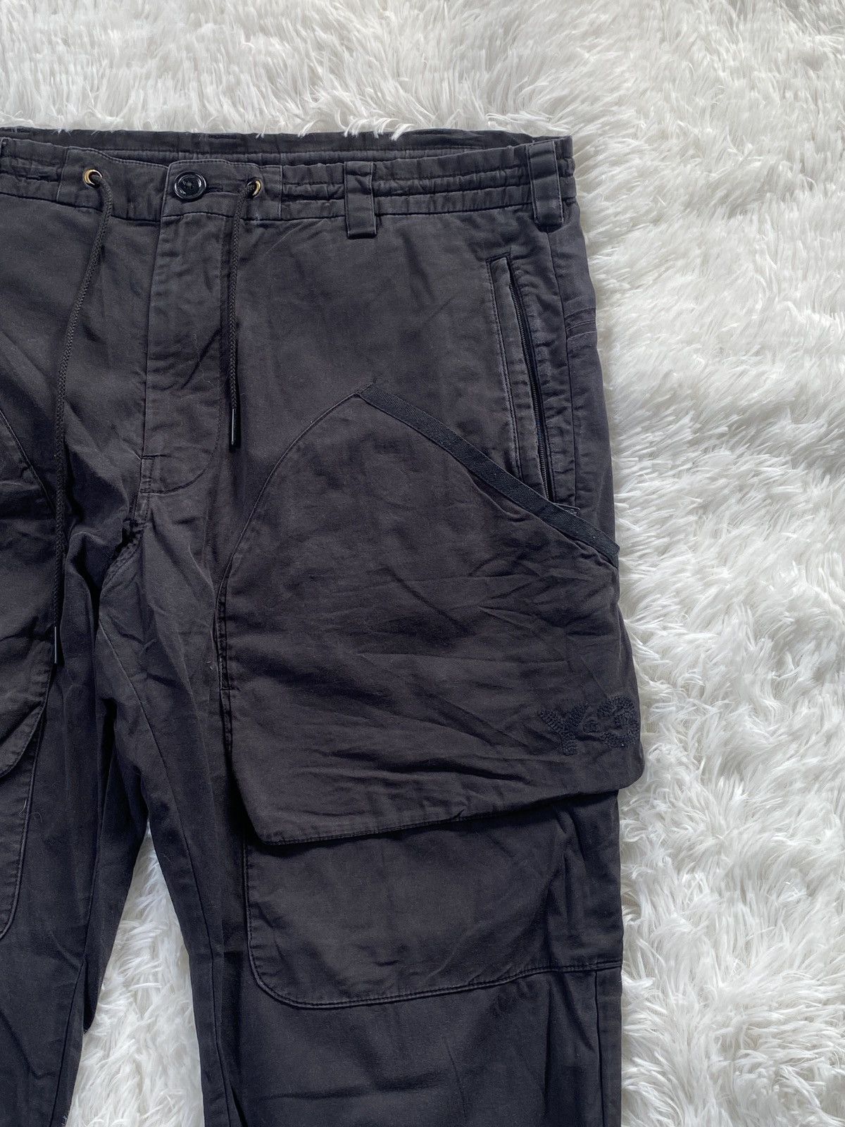 Yohji Yamamoto Vintage Y-3 Yohji Yamamoto x Adidas Cargo Pants Size US 37 - 4 Thumbnail