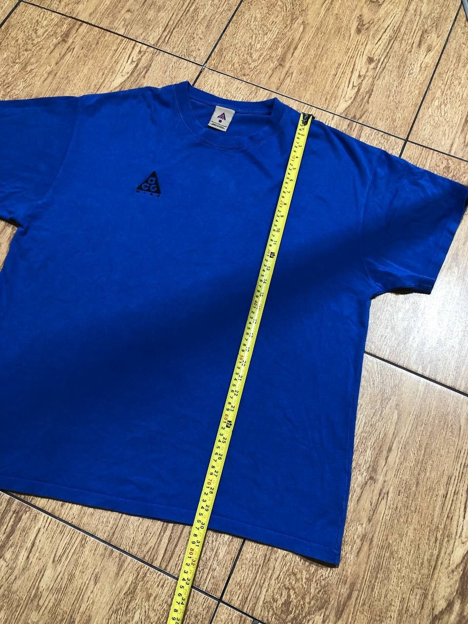 Nike ACG Vintage Nike ACG Blue Short Sleeve T-Shirt Size XL Size US XL / EU 56 / 4 - 9 Thumbnail