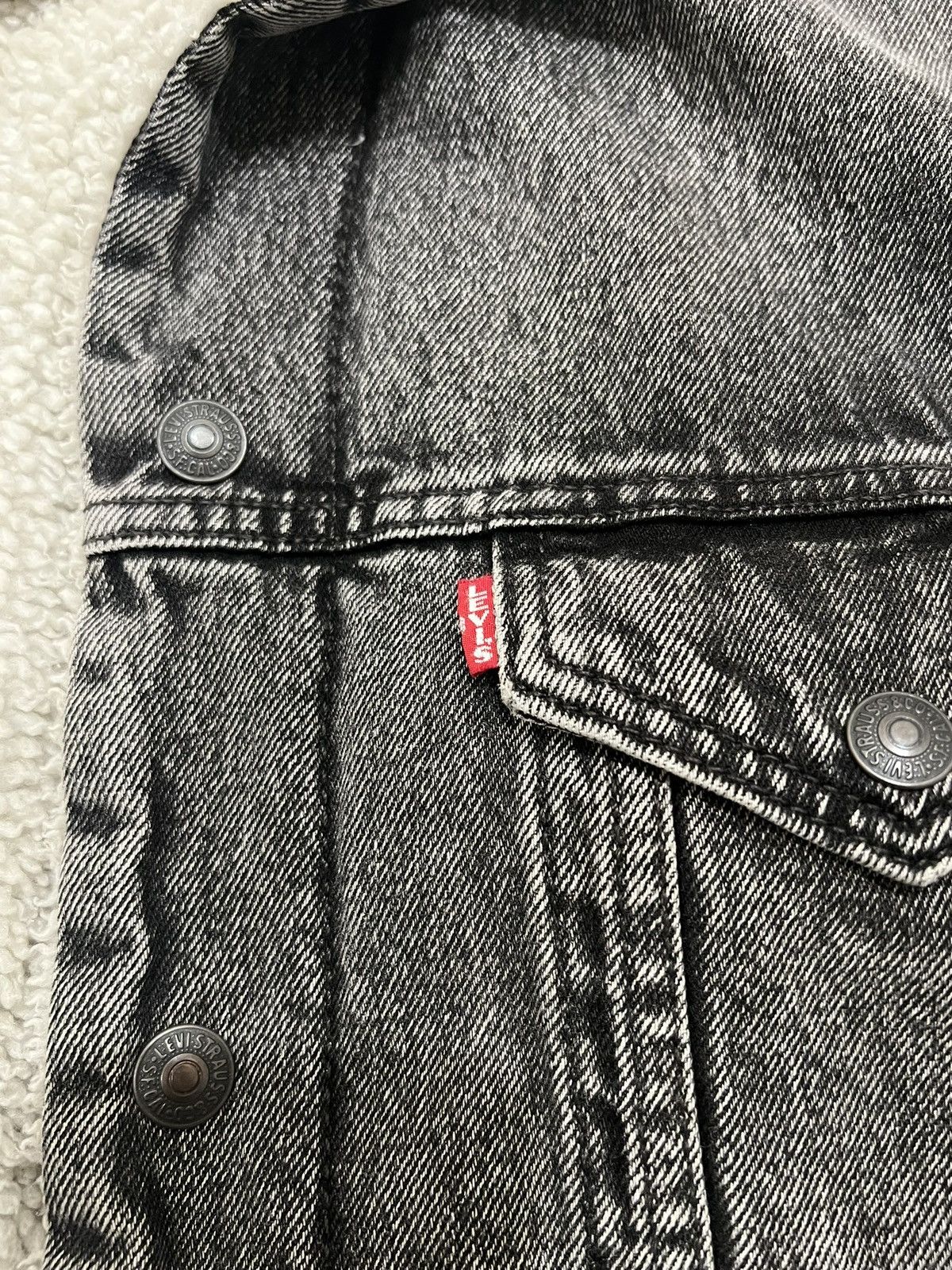 Levi's Levis Sherpa Jacket size M Size US M / EU 48-50 / 2 - 2 Thumbnail