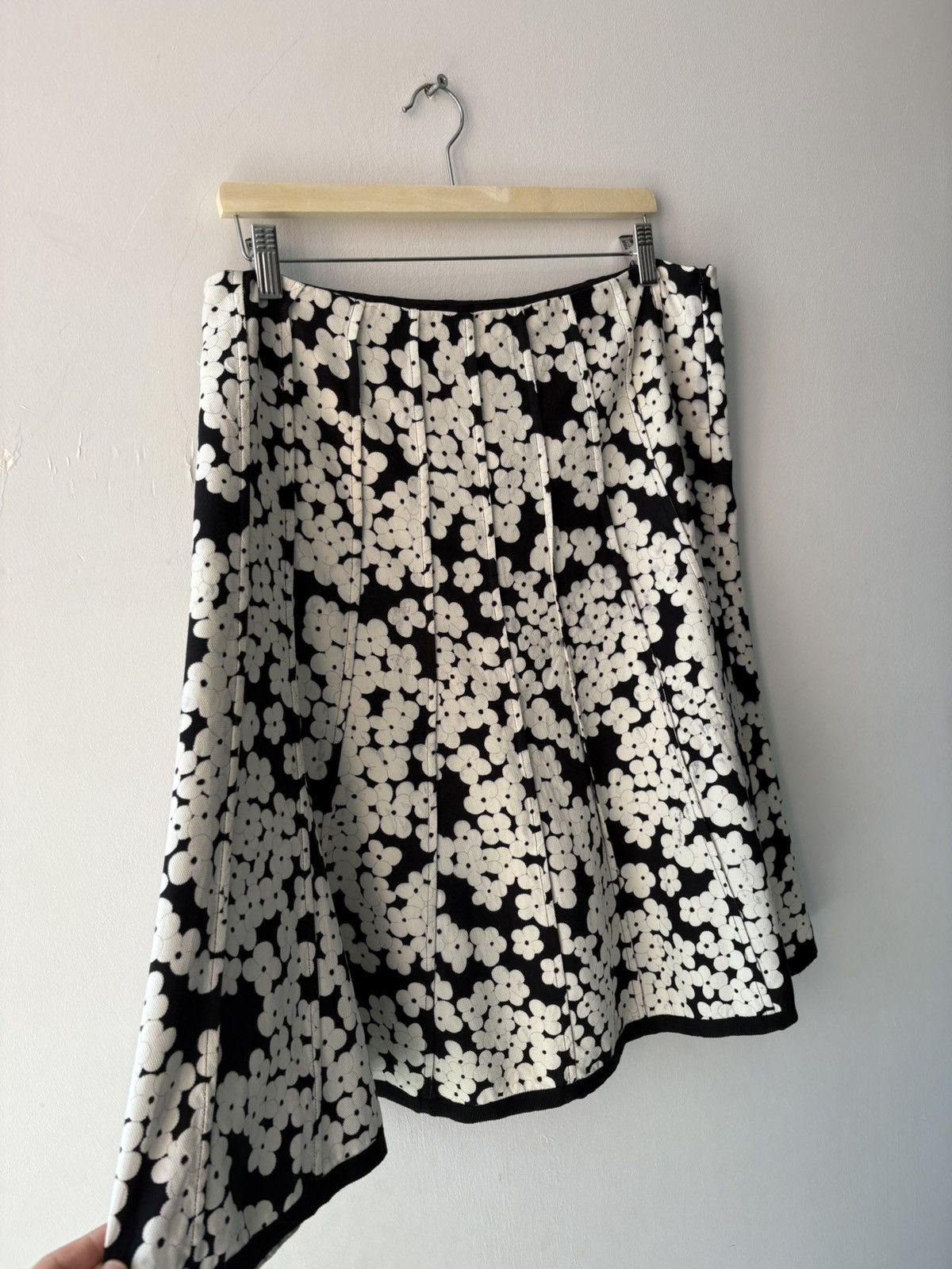Vintage harold's silk skirt Size 28" / US 6 / IT 42 - 3 Thumbnail