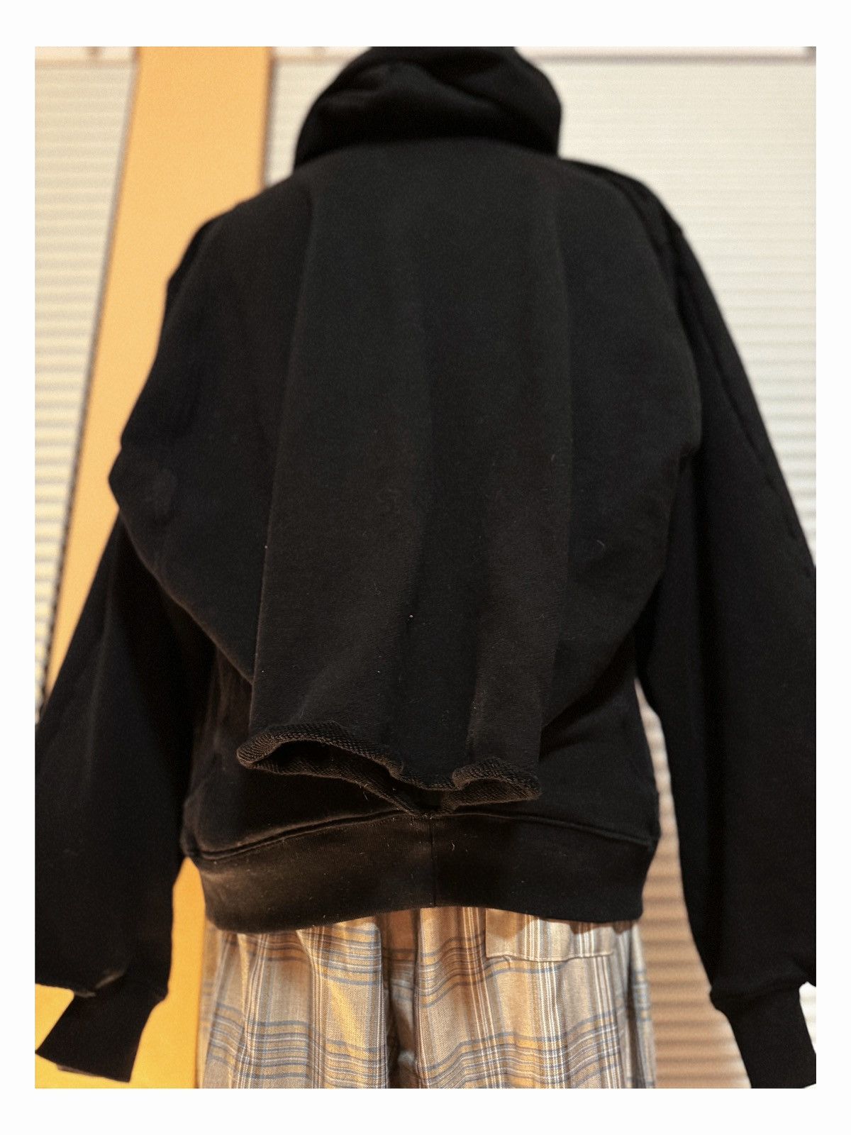 Other Oversized Black Hoodie – Slouchy Fit, Distressed Detail Size US L / EU 52-54 / 3 - 6 Thumbnail