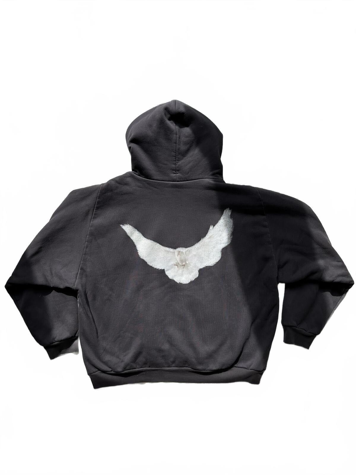 Balenciaga × Gap × Yeezy Yeezy Gap Balenciaga Shrunken Dove Hoodie 