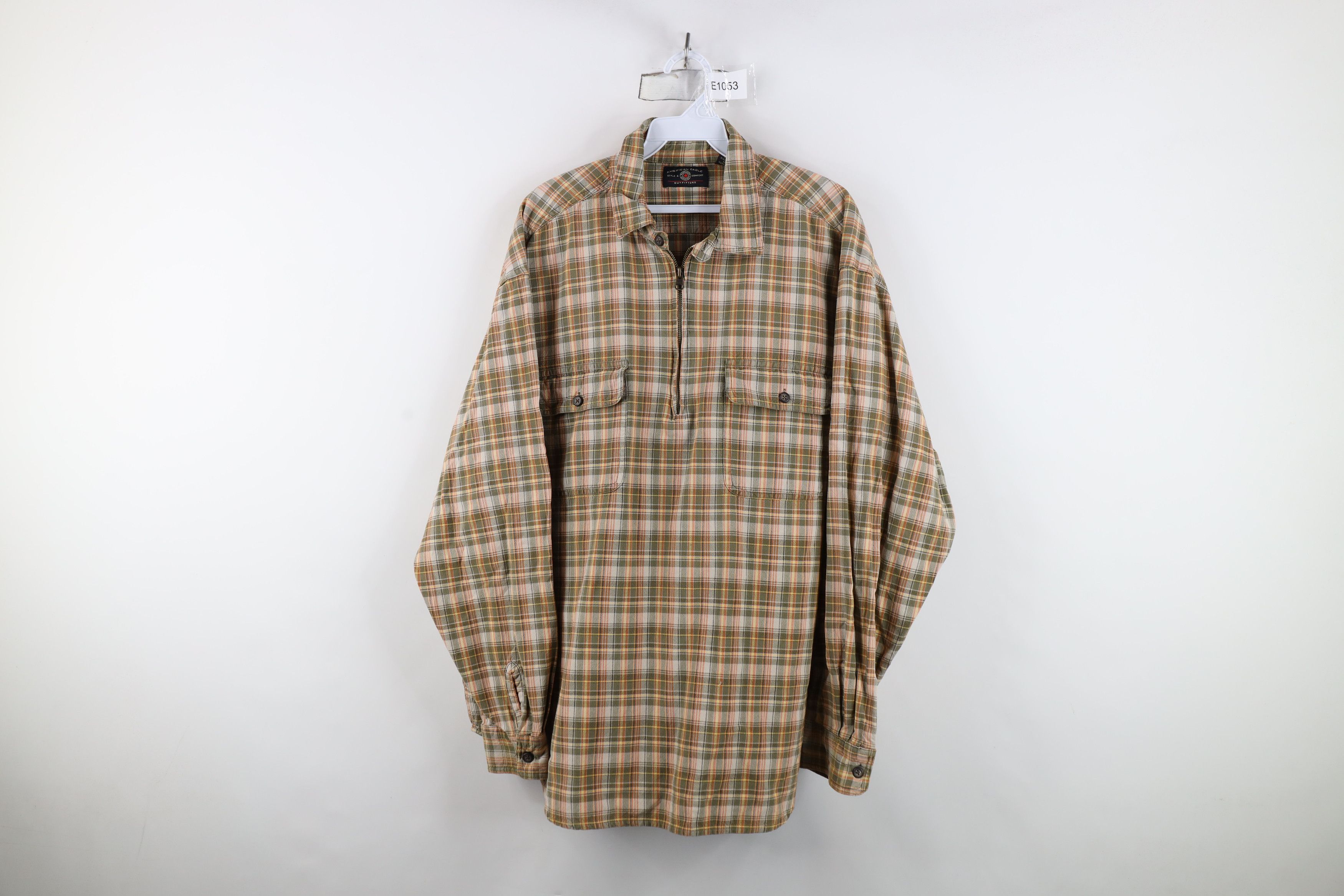 American Eagle Outfitters Vintage 90s American Eagle Outfitters Collared Jacket Size US XL / EU 56 / 4 - 1 Thumbnail