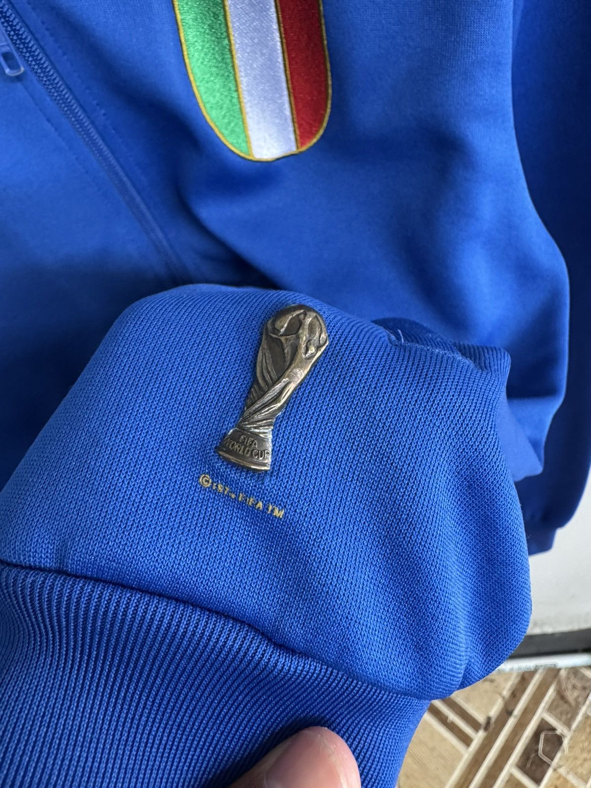 Adidas 1980’S ITALY 2006 RETRO FOOTBALL SOCCER TRACK JACKET ADIDAS Size US S / EU 44-46 / 1 - 5 Thumbnail