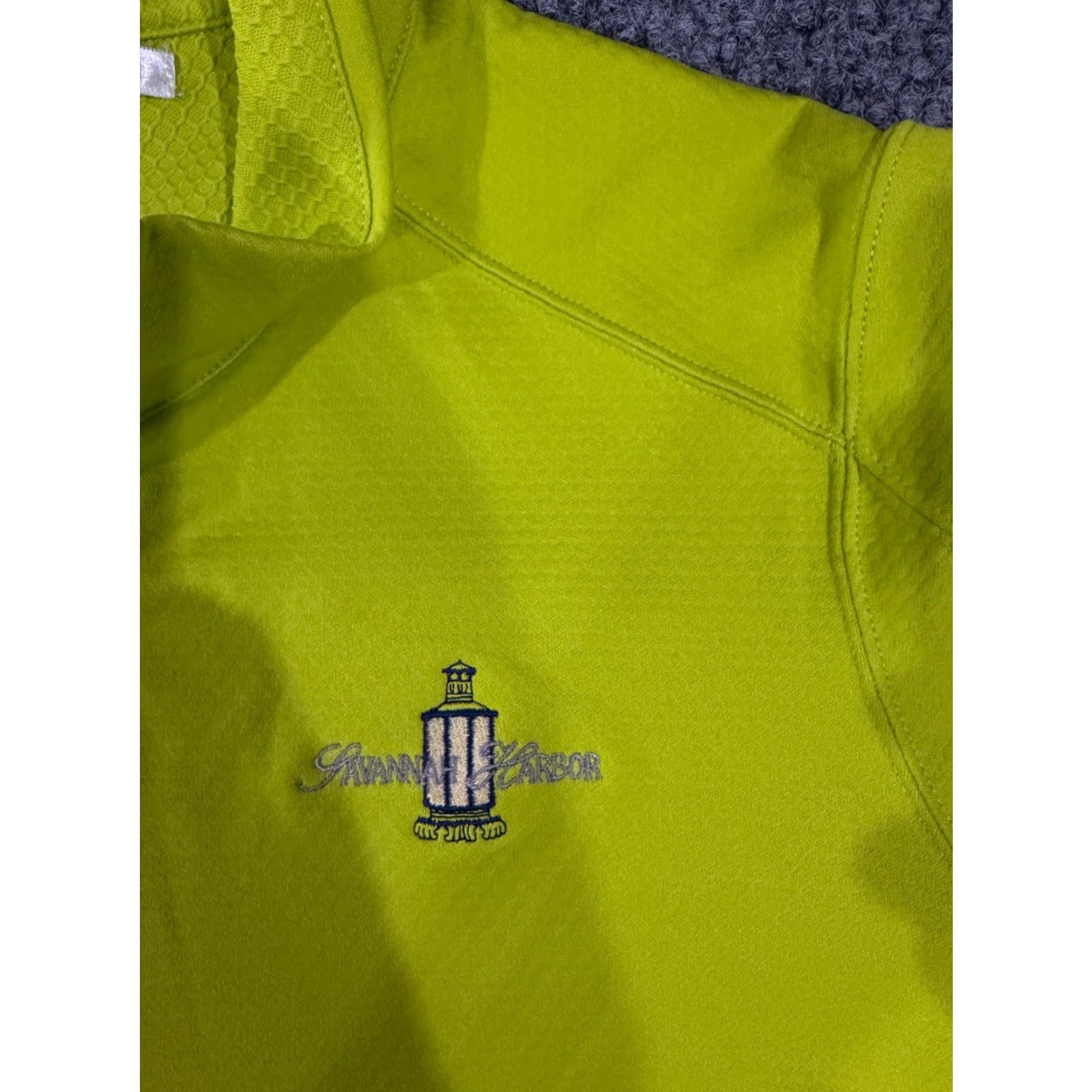 Nike Nike Golf Pullover Womens Large Green Quarter Zip Long Sleeve Athletic Sweatshirt Size L / US 10 / IT 46 - 5 Thumbnail