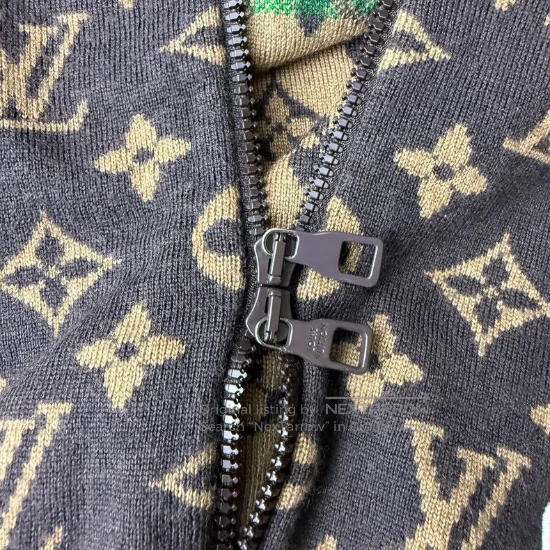 Louis Vuitton Louis Vuitton NBA Classic Brown Full Logo Knit Rib Tunic J Size US L / EU 52-54 / 3 - 4 Thumbnail