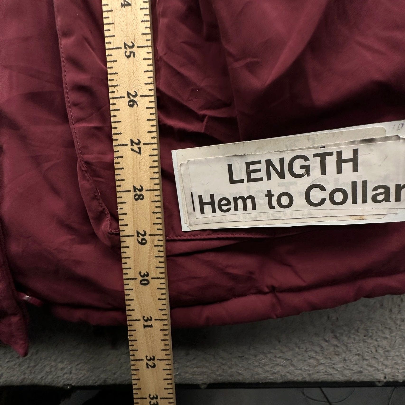Vintage VINTAGE Cabela's Goose Down Parka Jacket Womens XL Fur Trim Hood Red Zip Puffer Jacket Size XL / US 12-14 / IT 48-50 - 5 Thumbnail